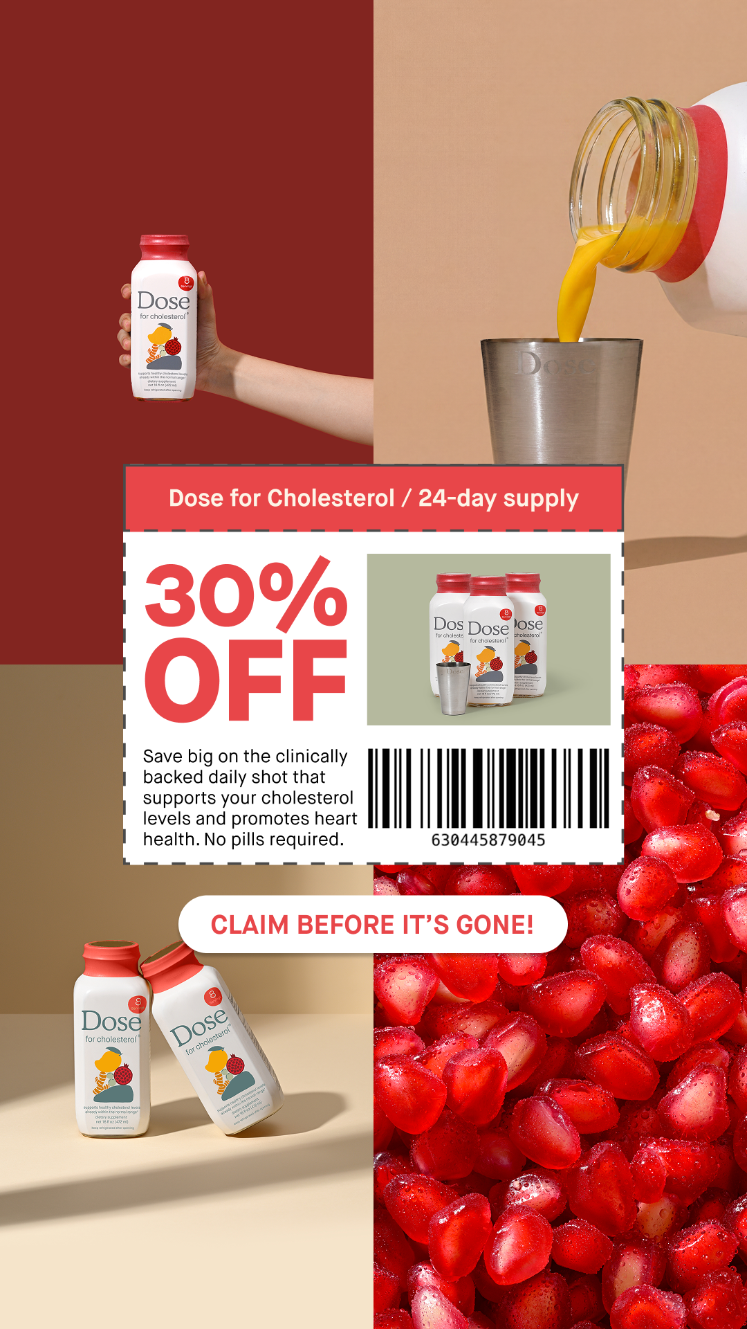 Dose for Cholesterol Facebook ad