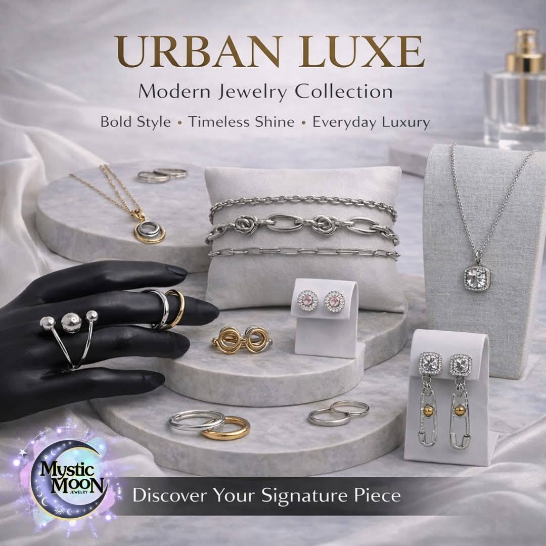 Mystic Moon Jewelry Facebook ad: DROP ALERT