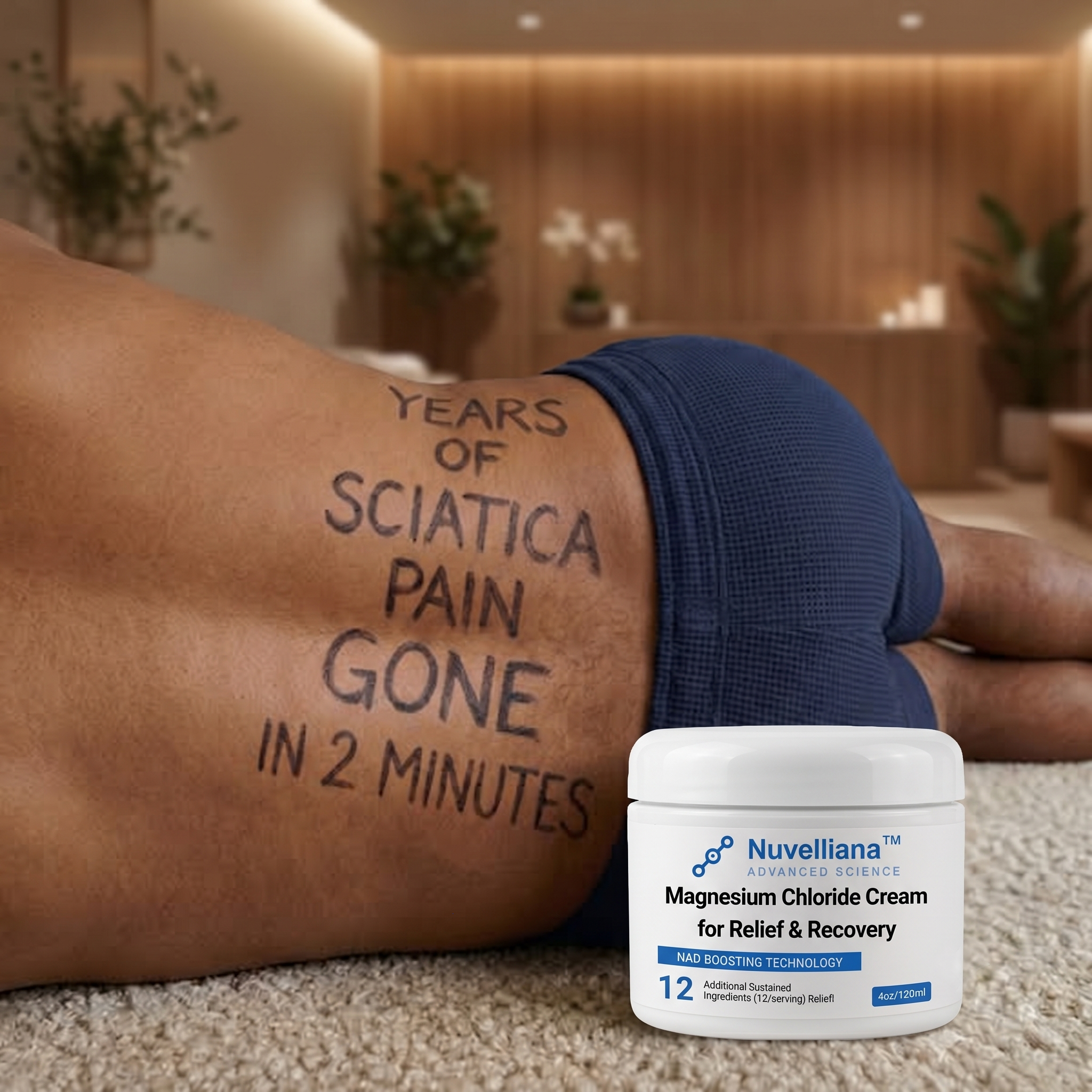 Glow & Grace Facebook ad: Put an End to Sciatic Nerve Pain for Good?