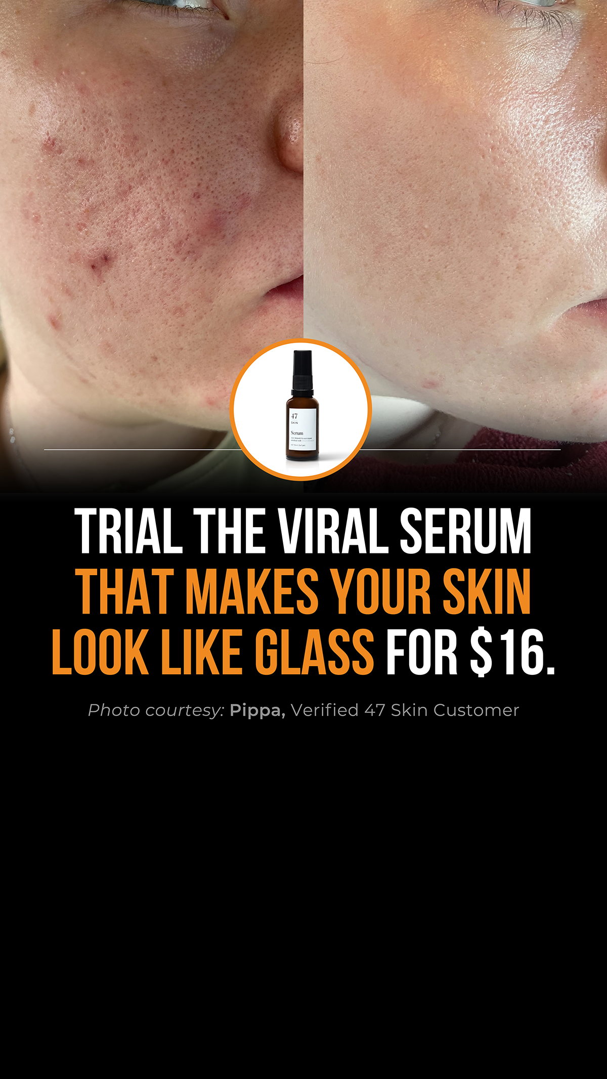 47Skin Facebook ad