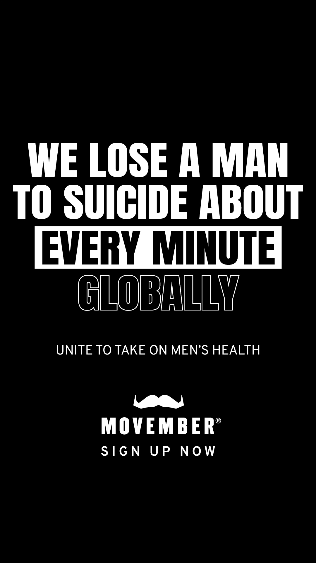 Movember Australia Facebook ad: Men’s health needs your Growmitment
