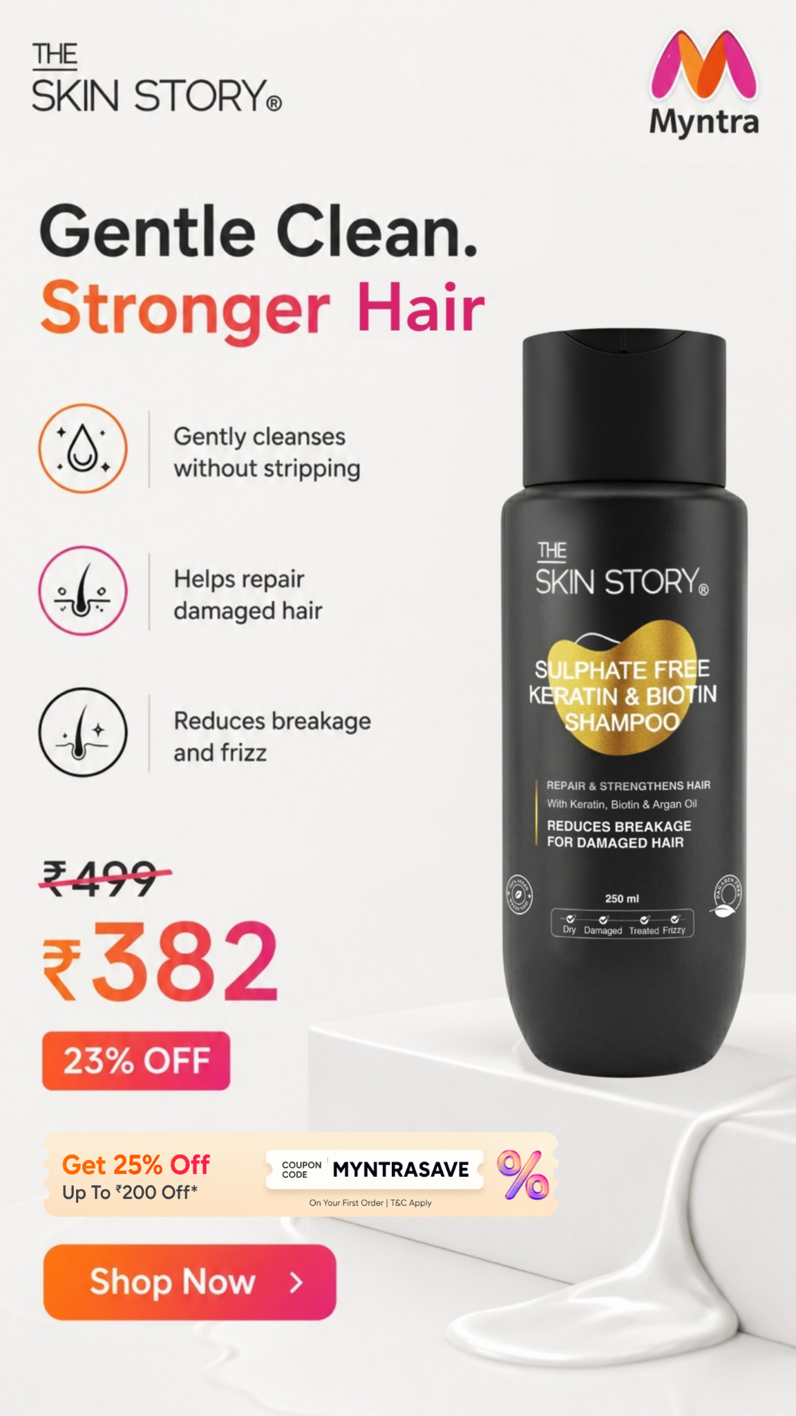 The Skin Story Facebook ad from Jul 24, 2026
