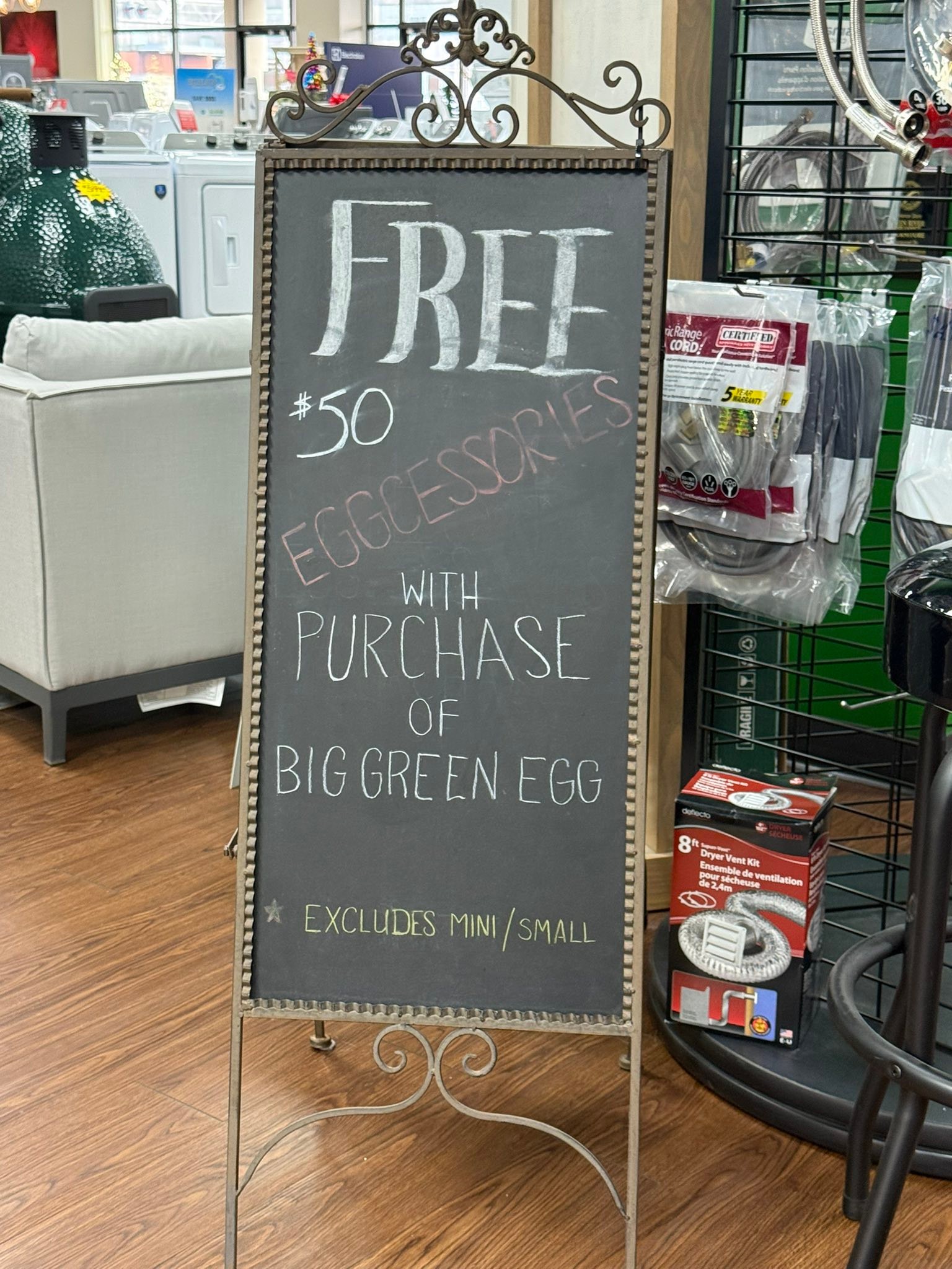 Green River Appliance & Furniture Facebook ad: We have the perfect gifts for the Egghead…