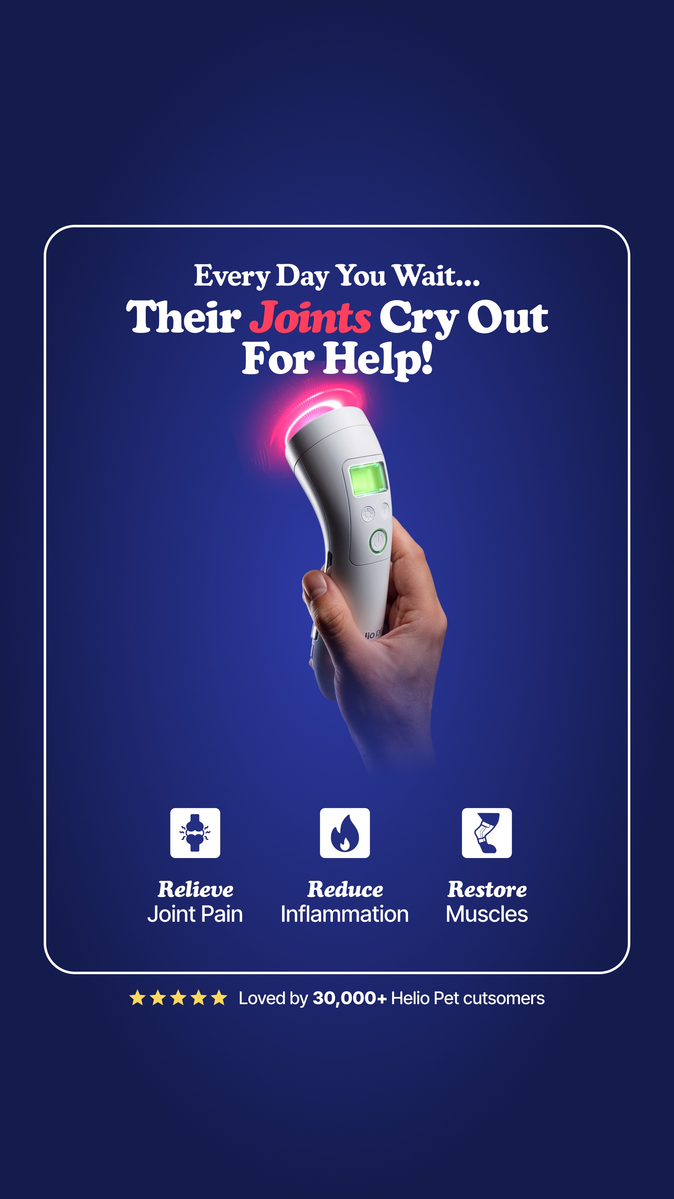 Helio Pet Facebook ad