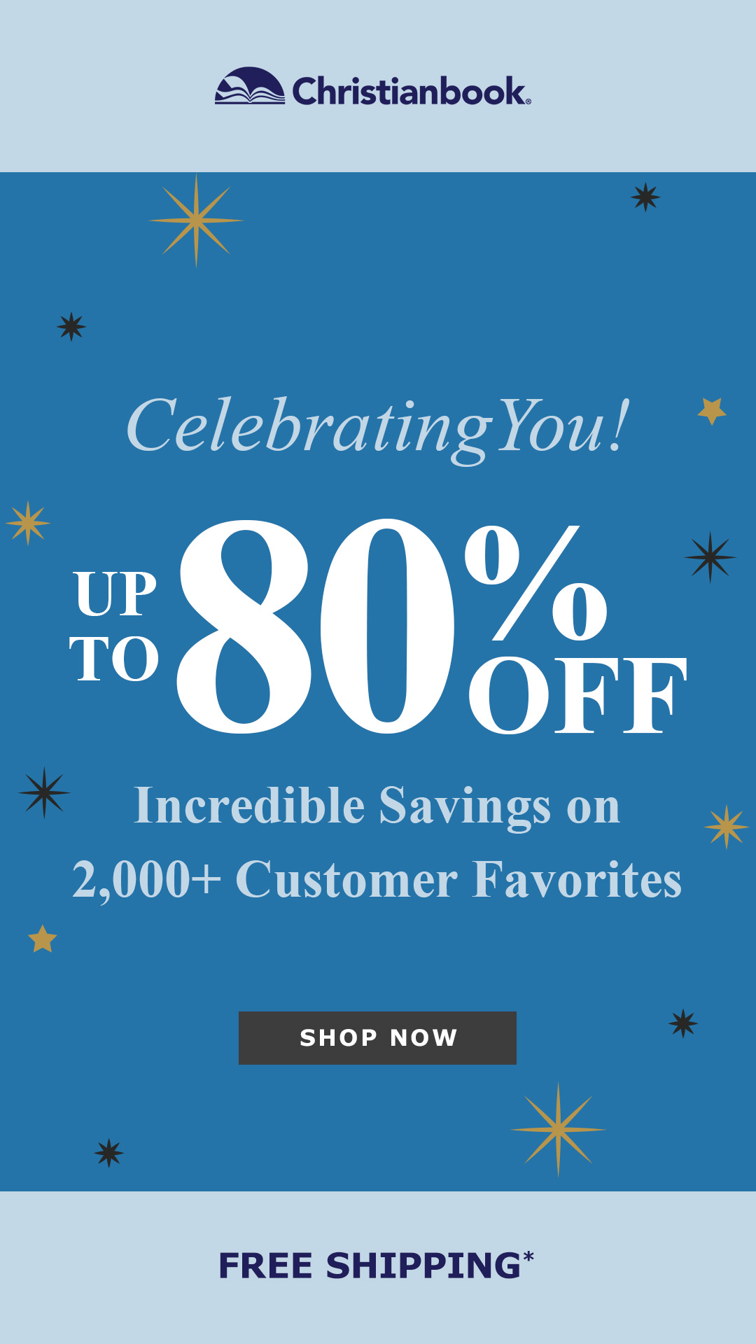 Christianbook Facebook ad
