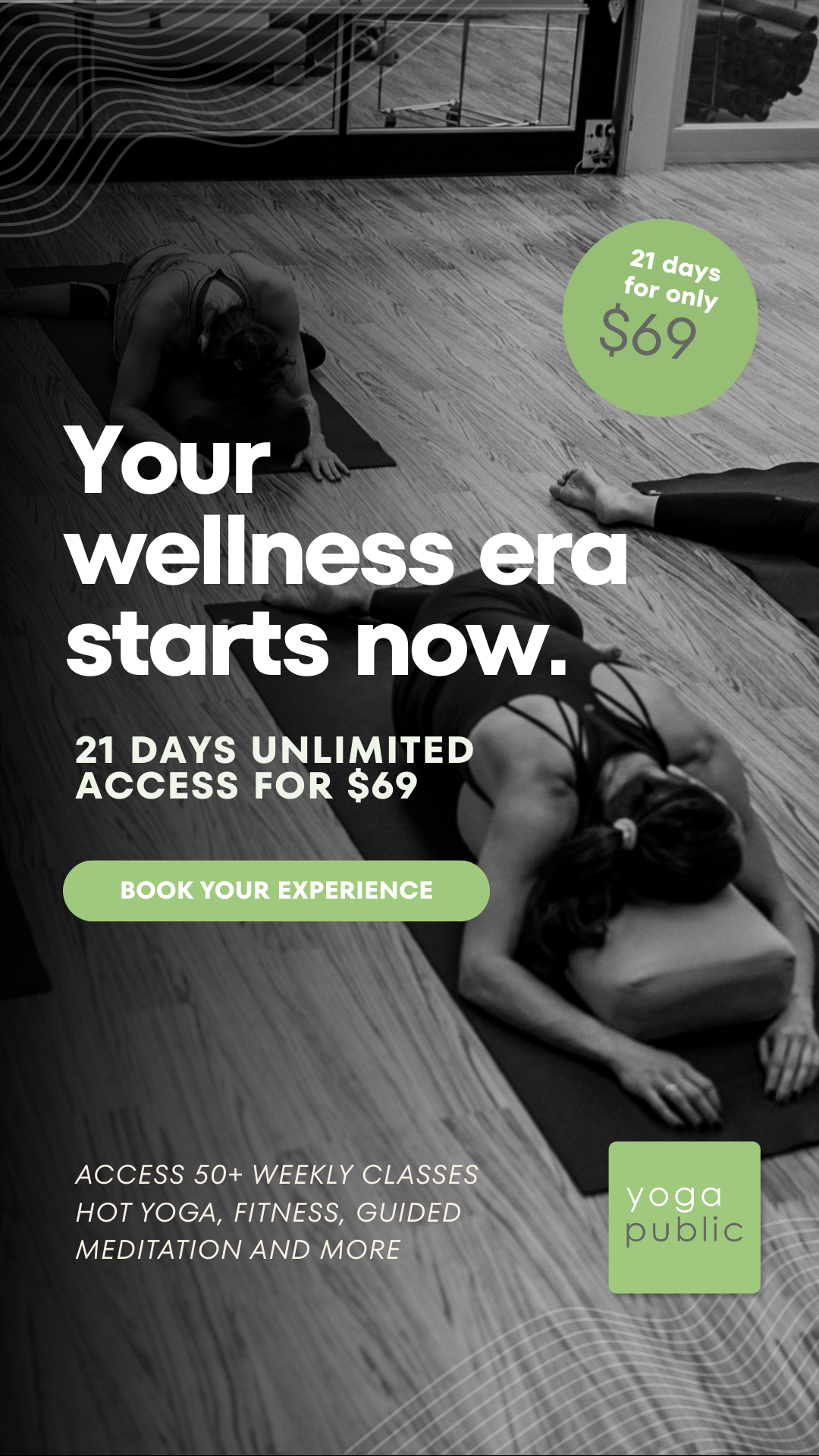 Yoga Public 2.0 Facebook ad from Feb 17, 2026