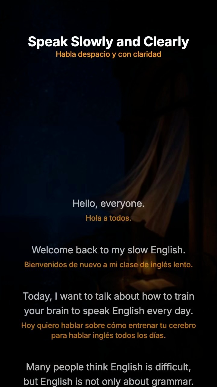 YayTalk: English Learning App Facebook ad: Habla con un Tutor de IA, descarga Yaytalk