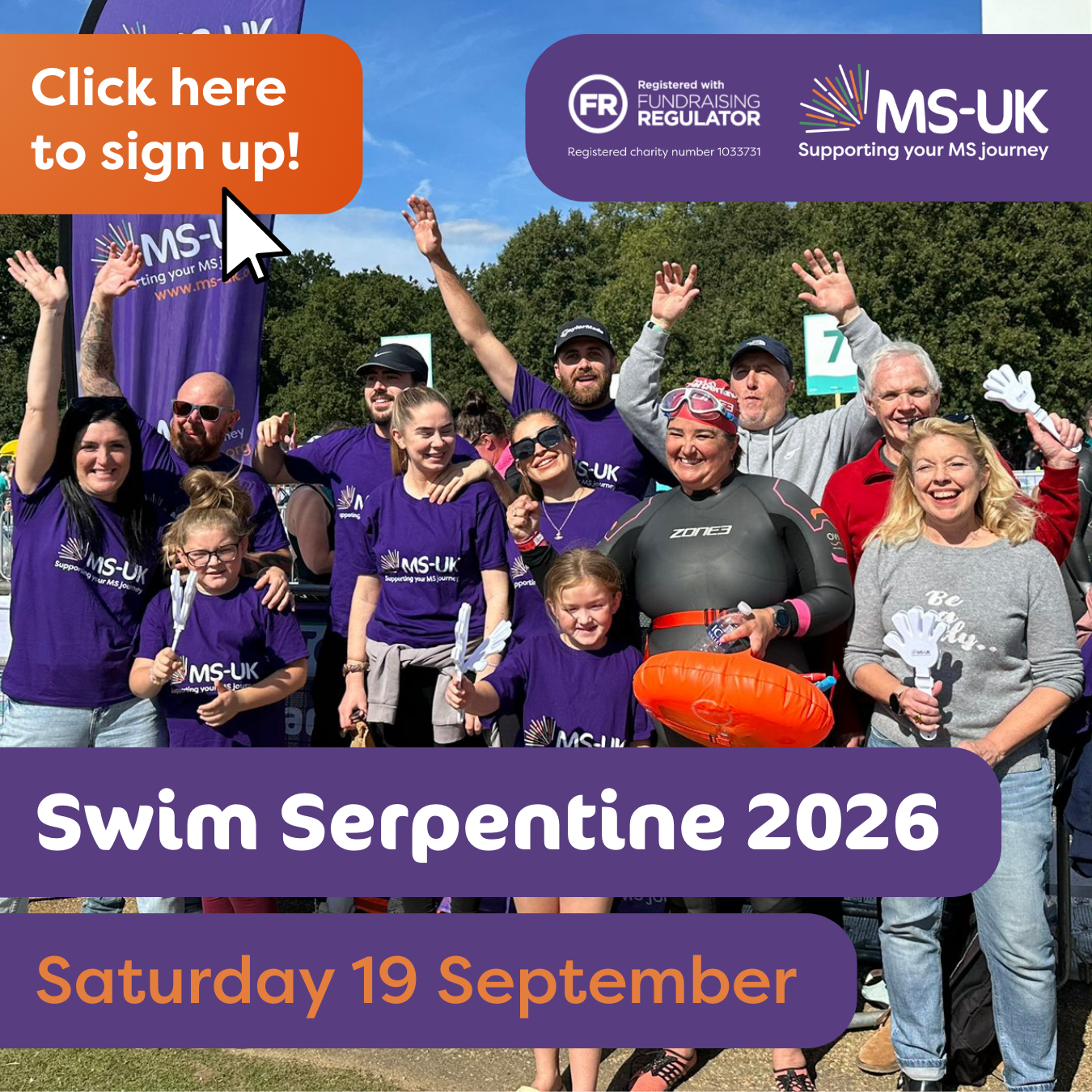 MS-UK Facebook ad: Swim Serpentine 2026