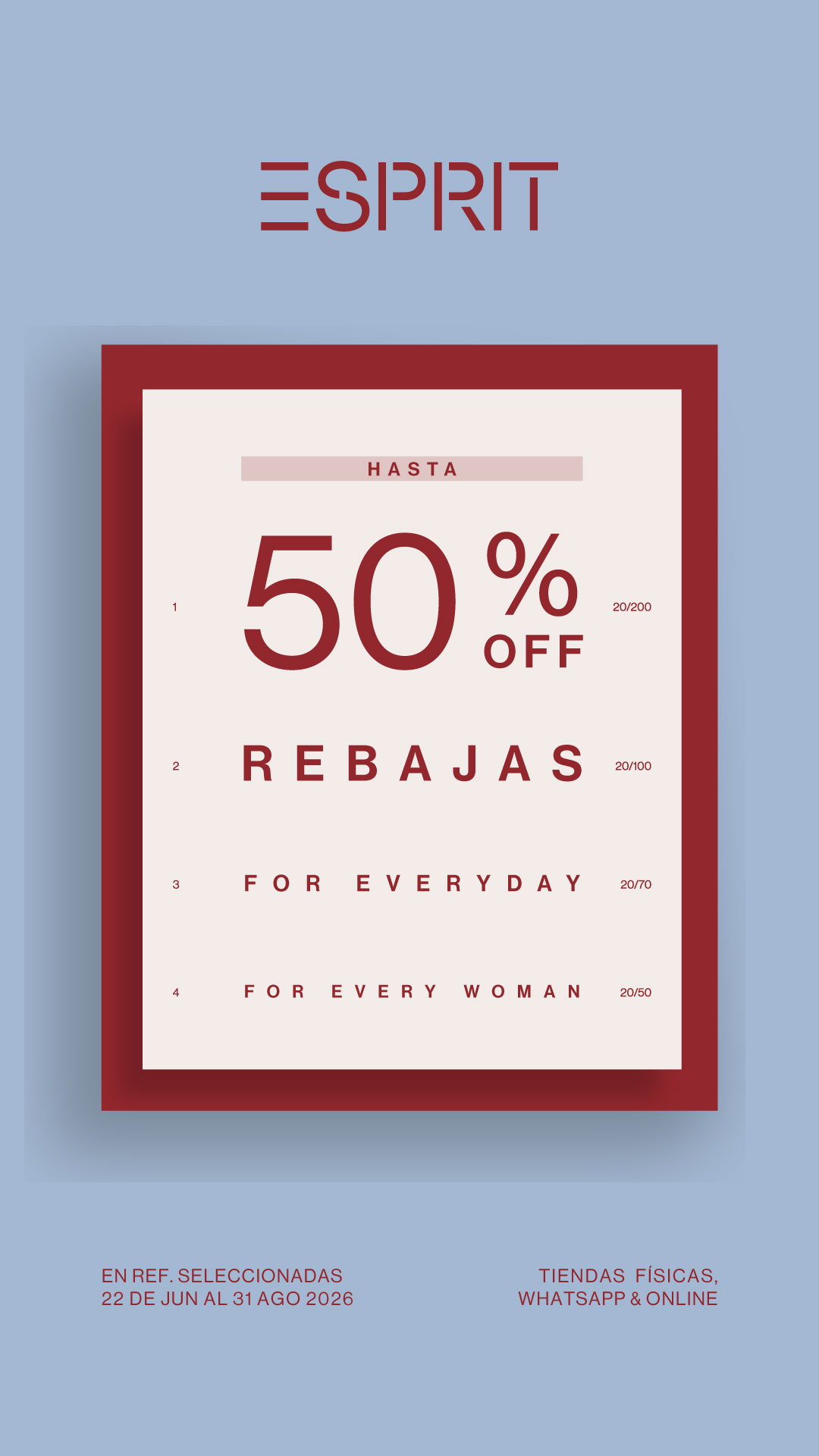 Esprit Colombia Facebook ad