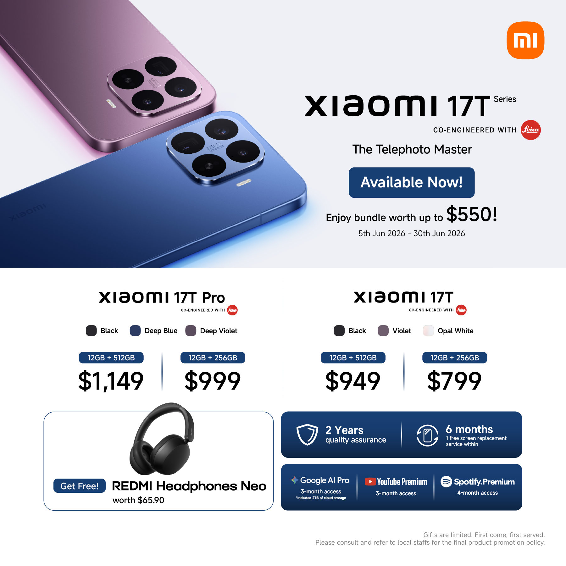 Xiaomi Singapore Facebook ad