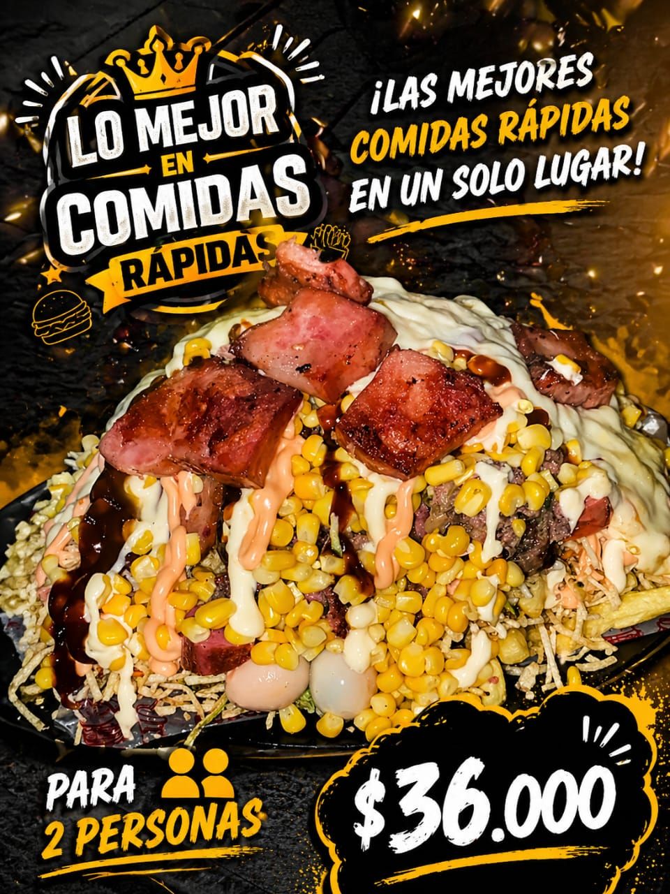 Lo Mejor En Comidas Rápidas Facebook ad: Que Esperas Para Probarla