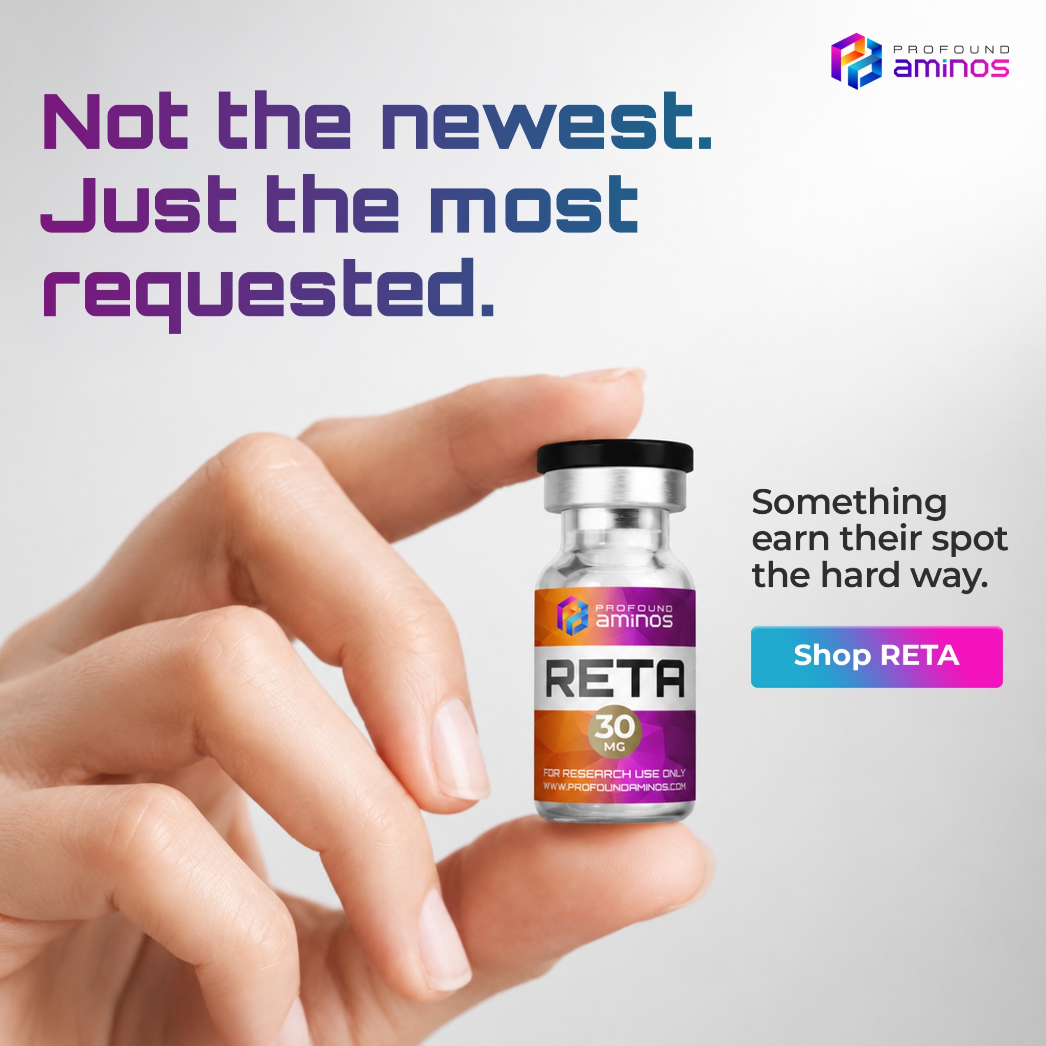 Profound Science Facebook ad