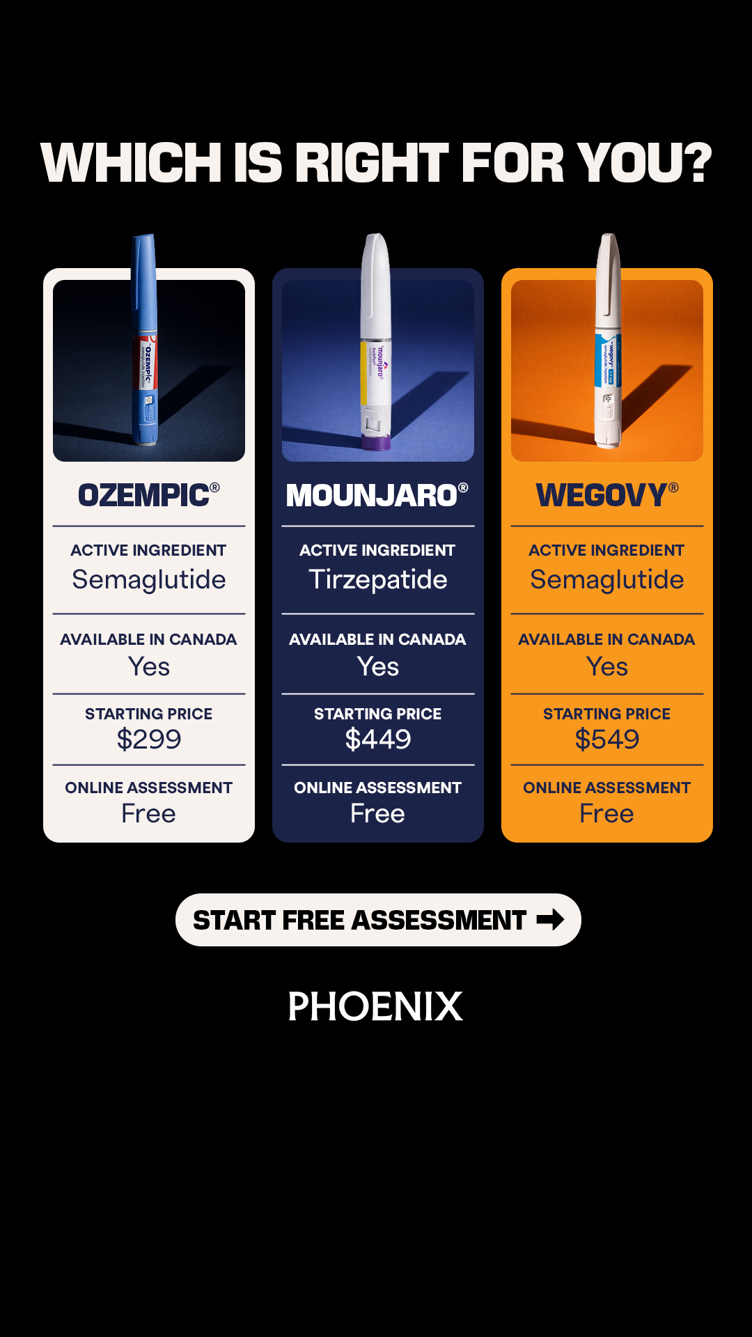 Phoenix Canada Facebook ad