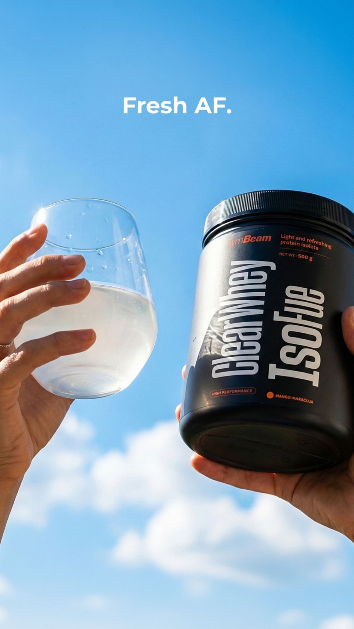 GymBeam Facebook ad