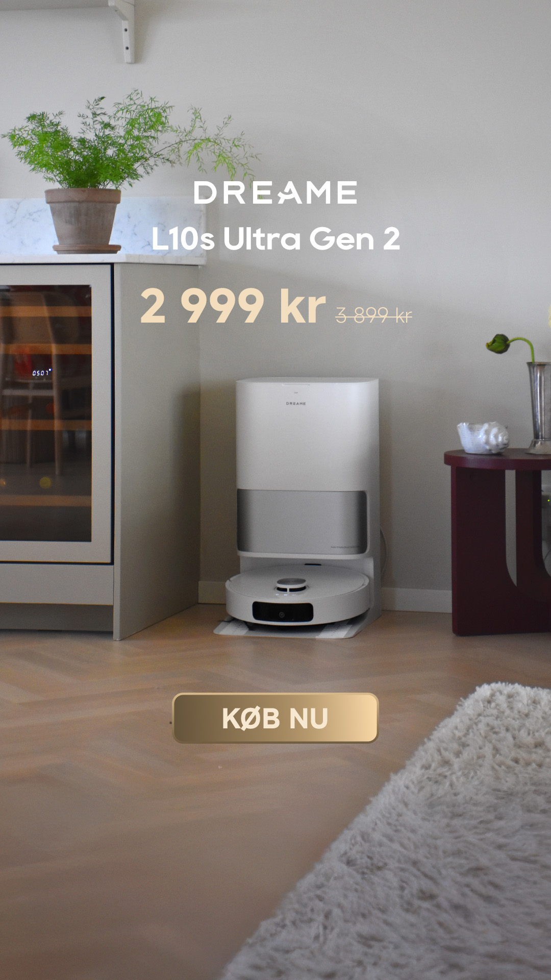 Dreame Nordics Facebook ad from Mar 4, 2026