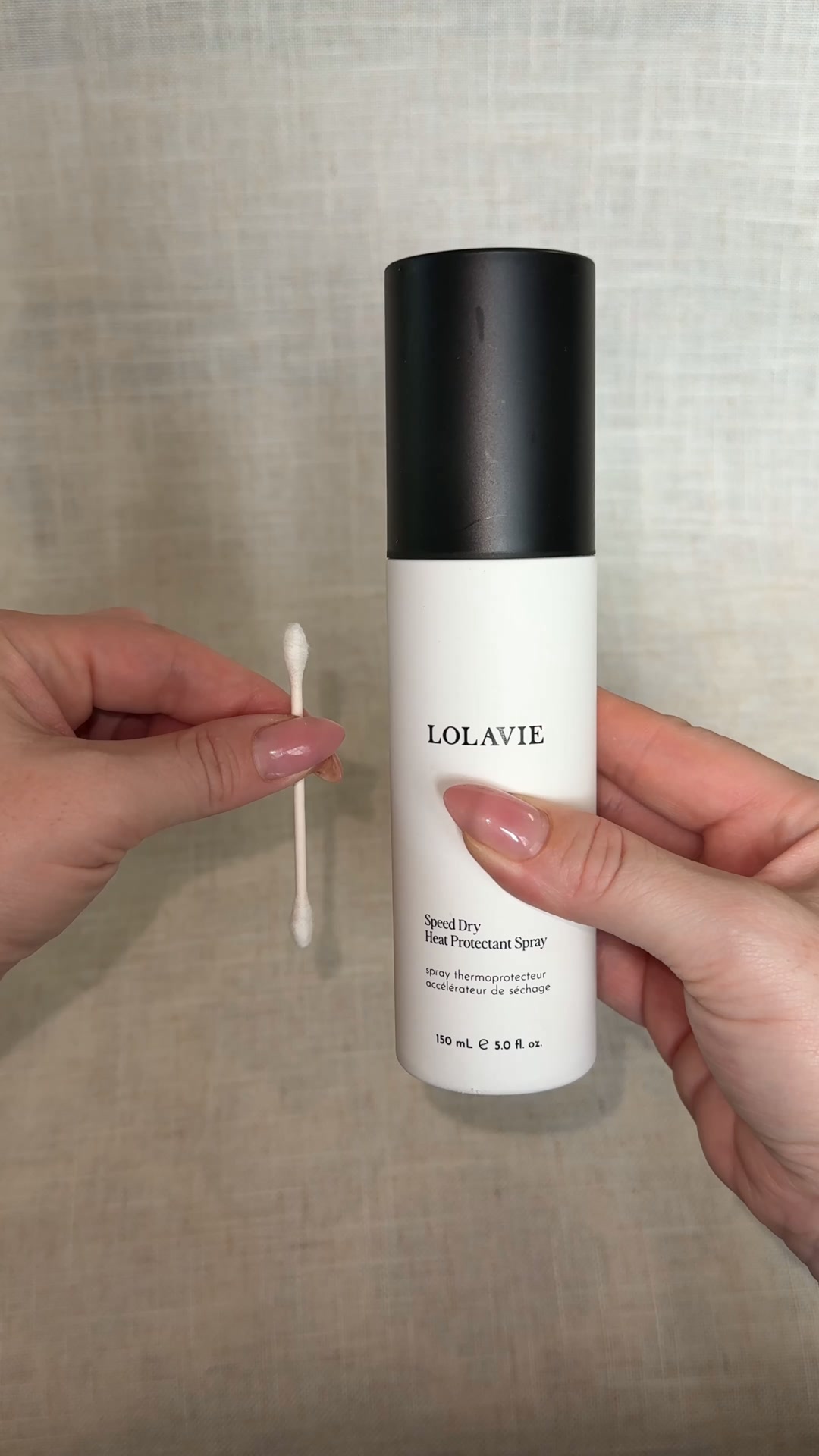 LolaVie Facebook ad: For effortlessly smooth, shiny hair all day long.