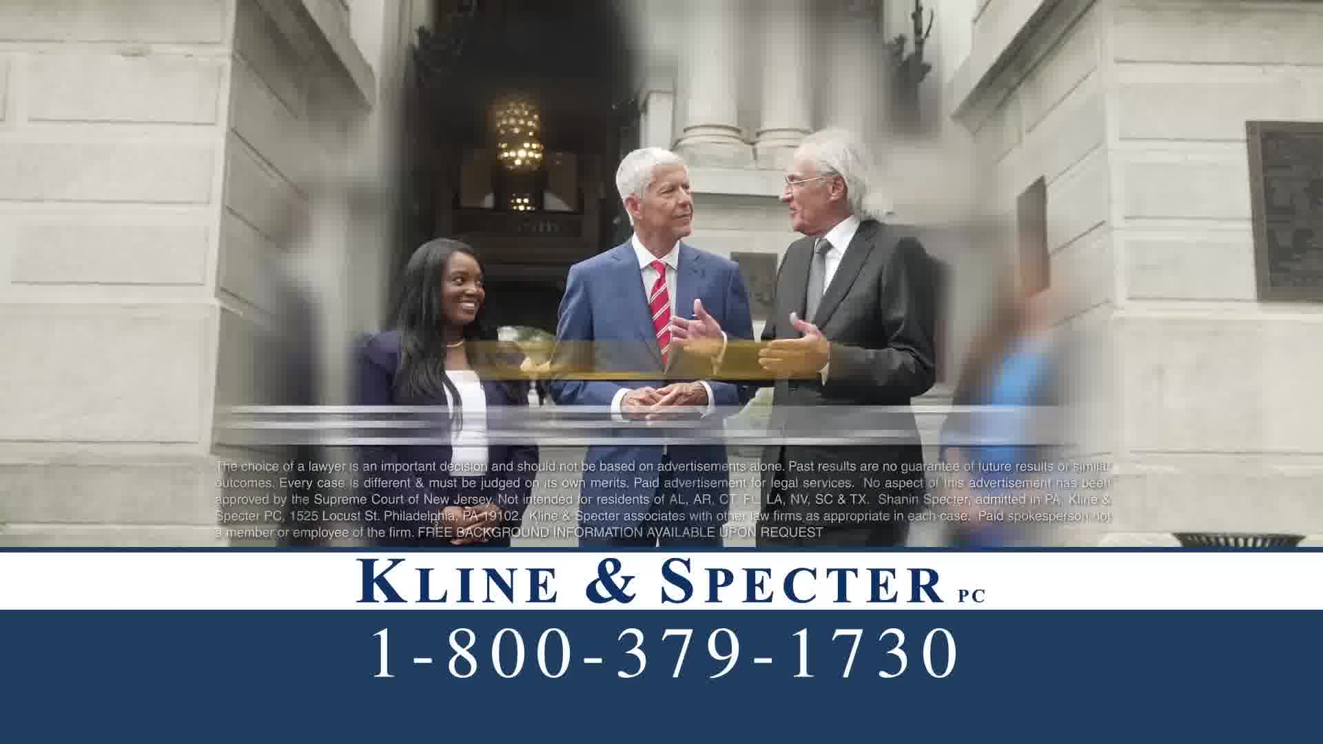 Kline & Specter, PC Facebook ad: Leading Injury Firm in the US