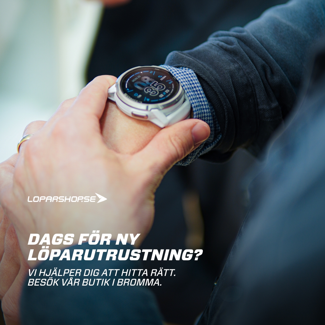Löparshop Facebook ad from May 22, 2026