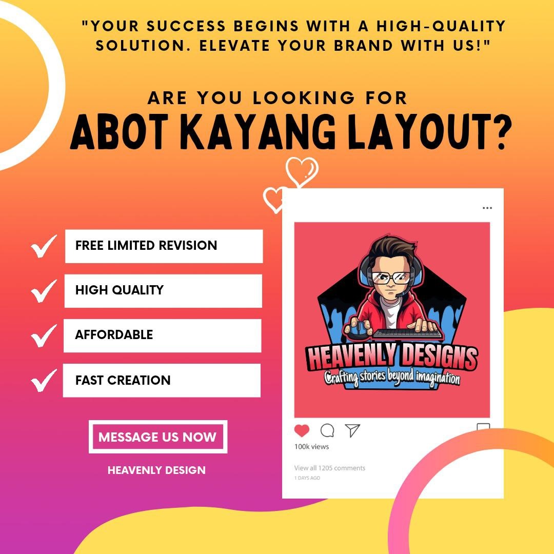 Heavenly Designs Facebook ad: Simulan Dito----->