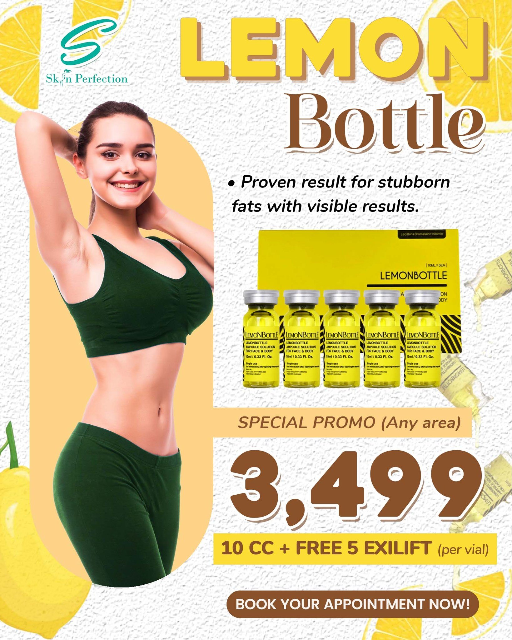 Skin Perfection Body Contouring Salon and Spa Facebook ad: 𝐍𝐄𝐖 𝐏𝐑𝐎𝐌𝐎 𝐀𝐋𝐄𝐑𝐓!