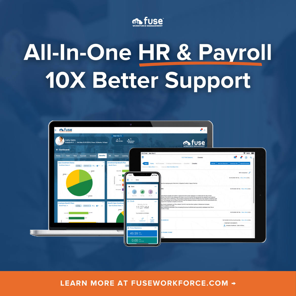 Fuse Workforce Management Facebook ad
