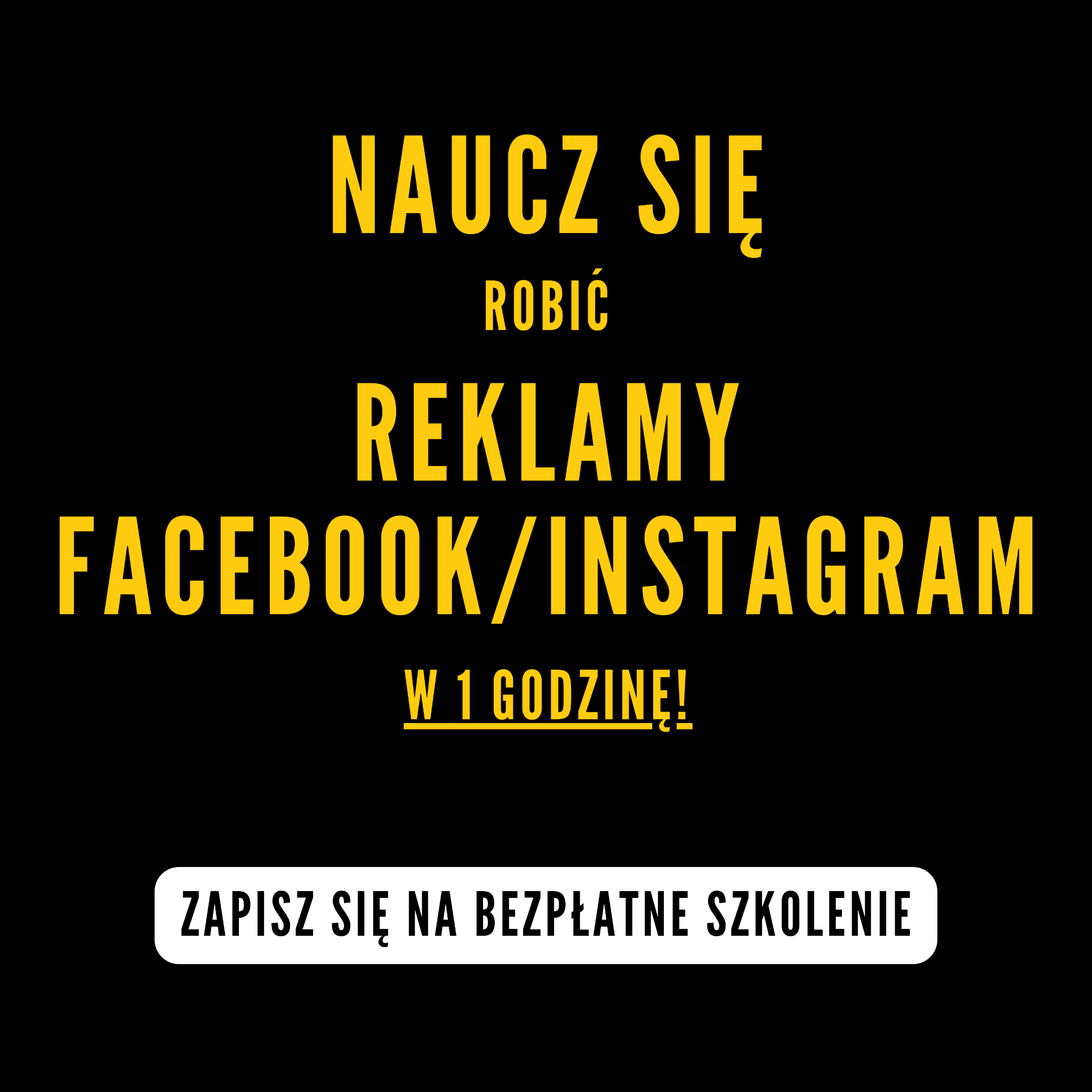 Maciej Sadłowski - marketing internetowy Facebook ad: Zapisz się na darmowe szkolenie!