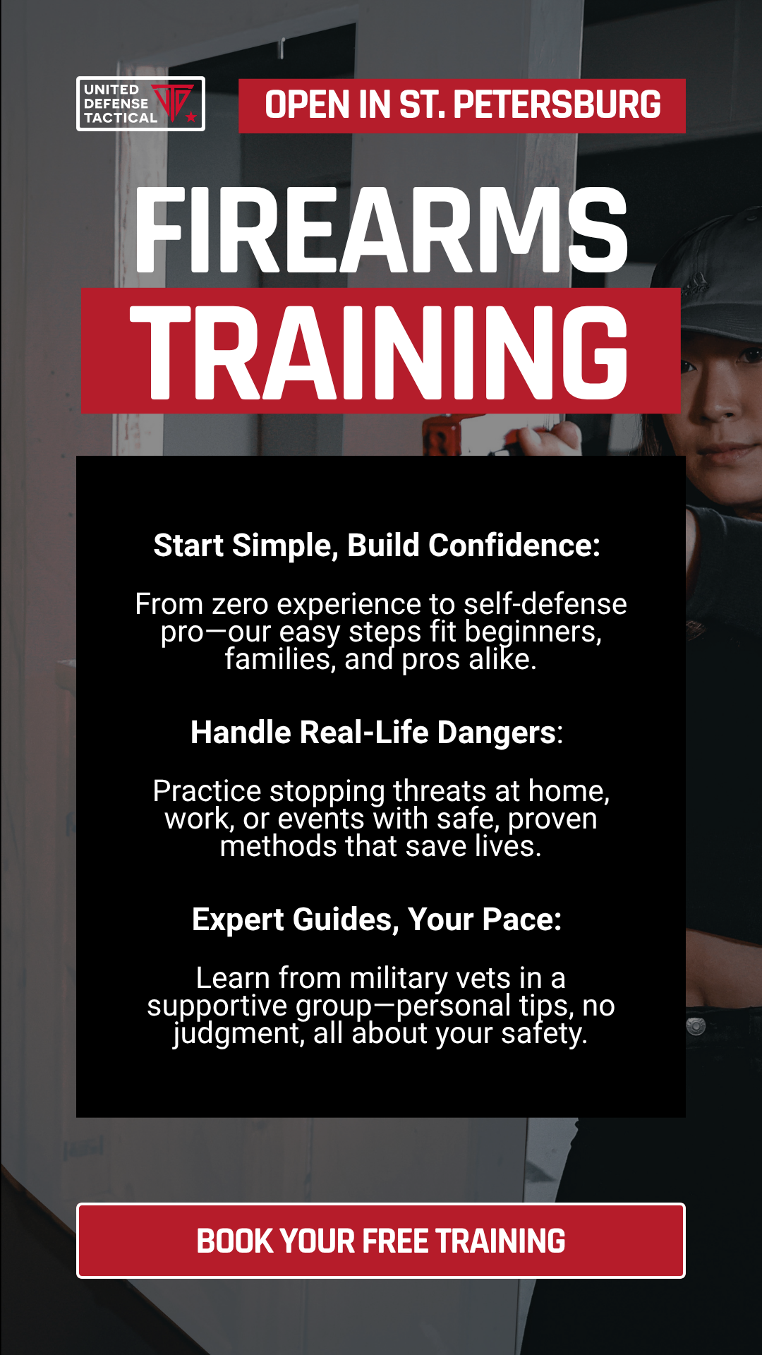 United Defense Tactical - St. Pete Facebook ad
