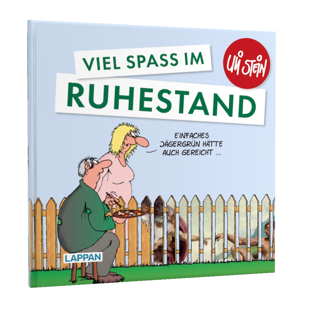 Lappan Verlag Facebook ad: Uli Stein, Kult-Humor zum Verschenken und Lachen