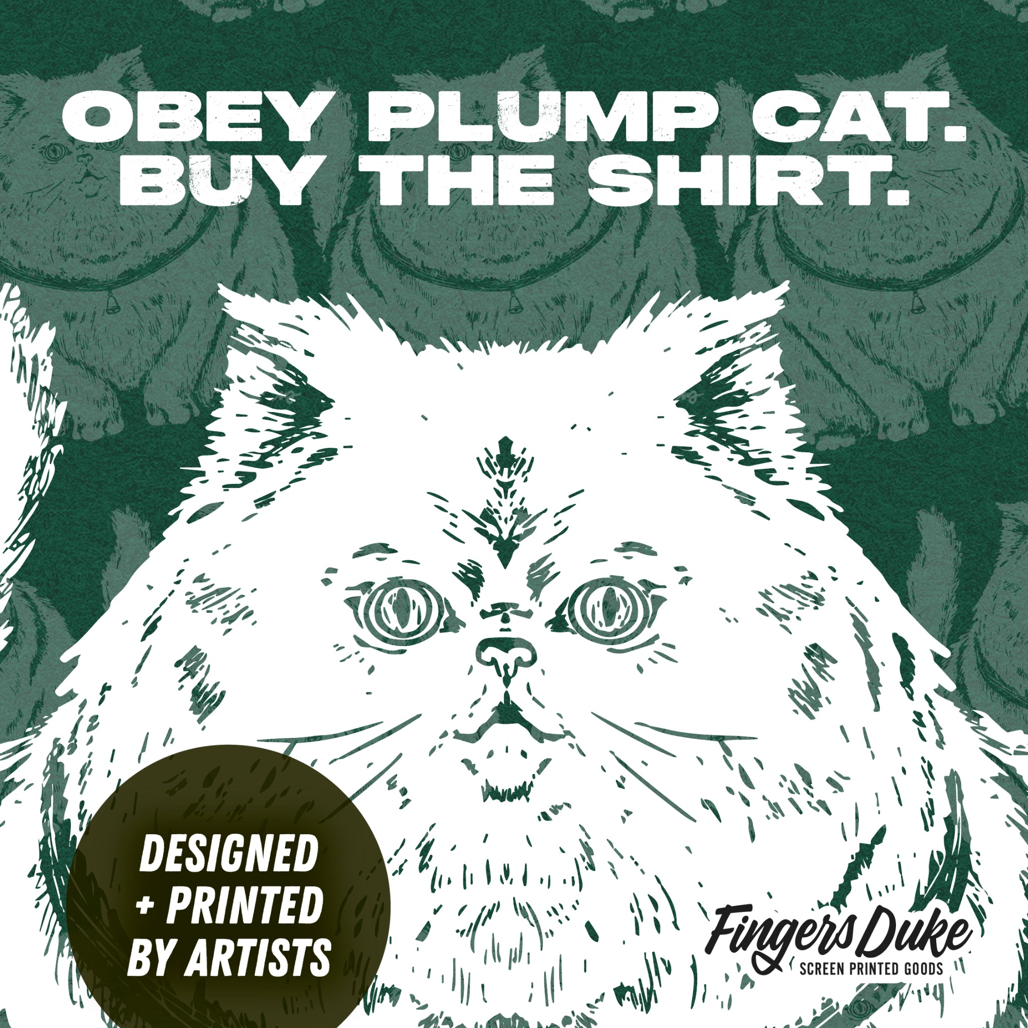 Fingers Duke - Screen Printed Goods Facebook ad