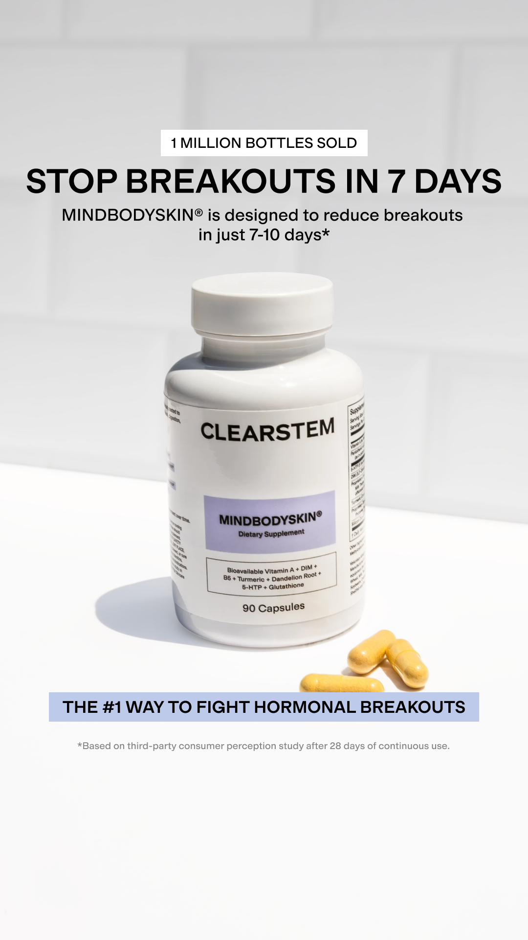 CLEARSTEM Skincare Facebook ad