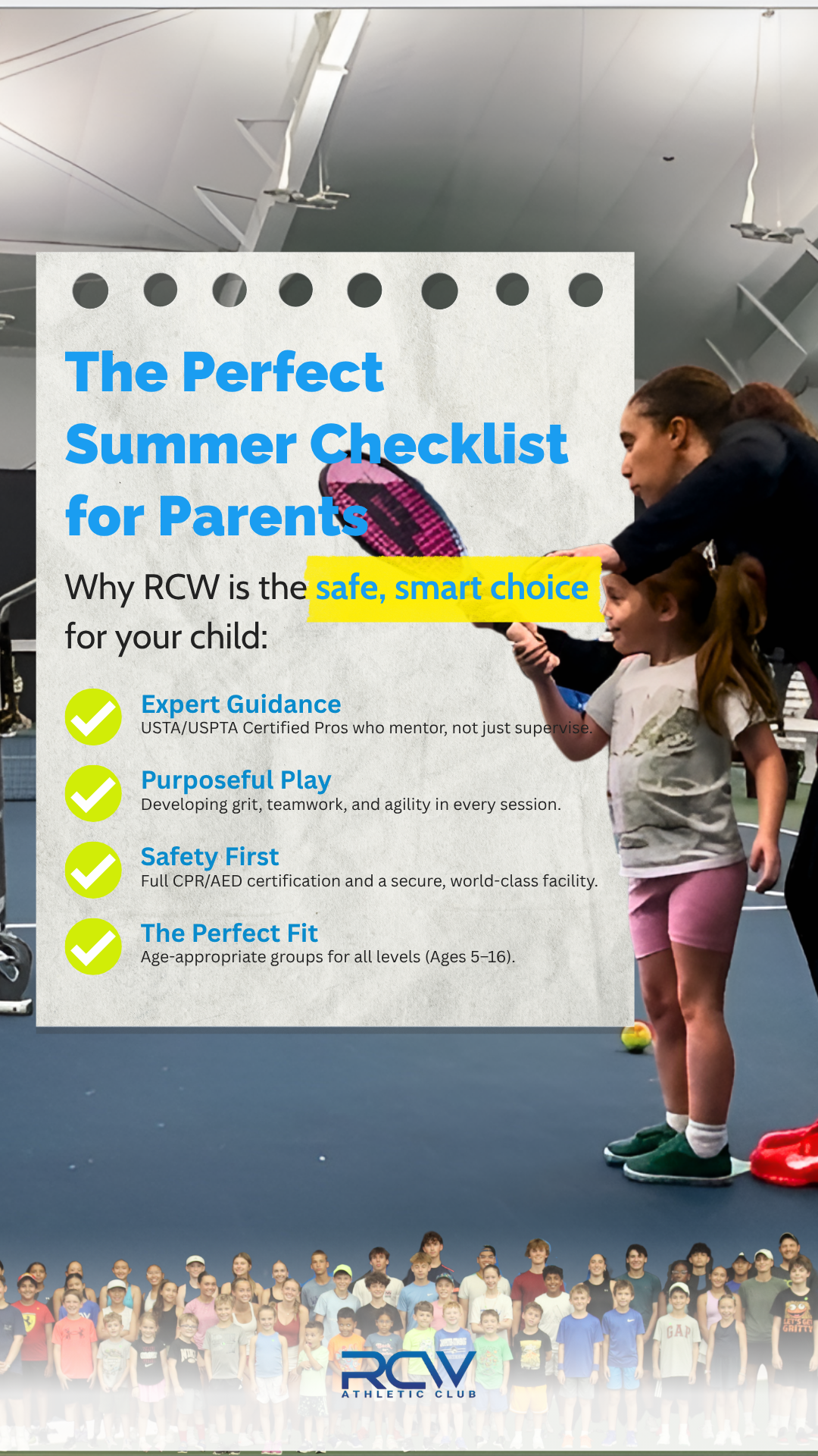 RCW Athletic Club Facebook ad from May 19, 2026