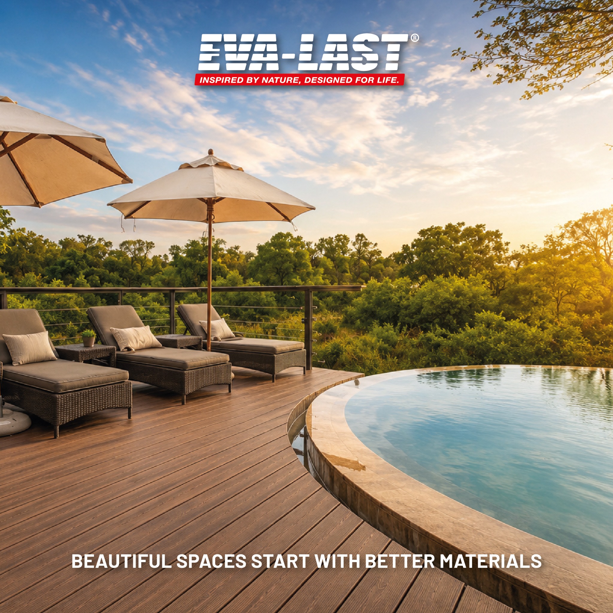 Eva-Last Facebook ad: This summer, transform more than just your deck.