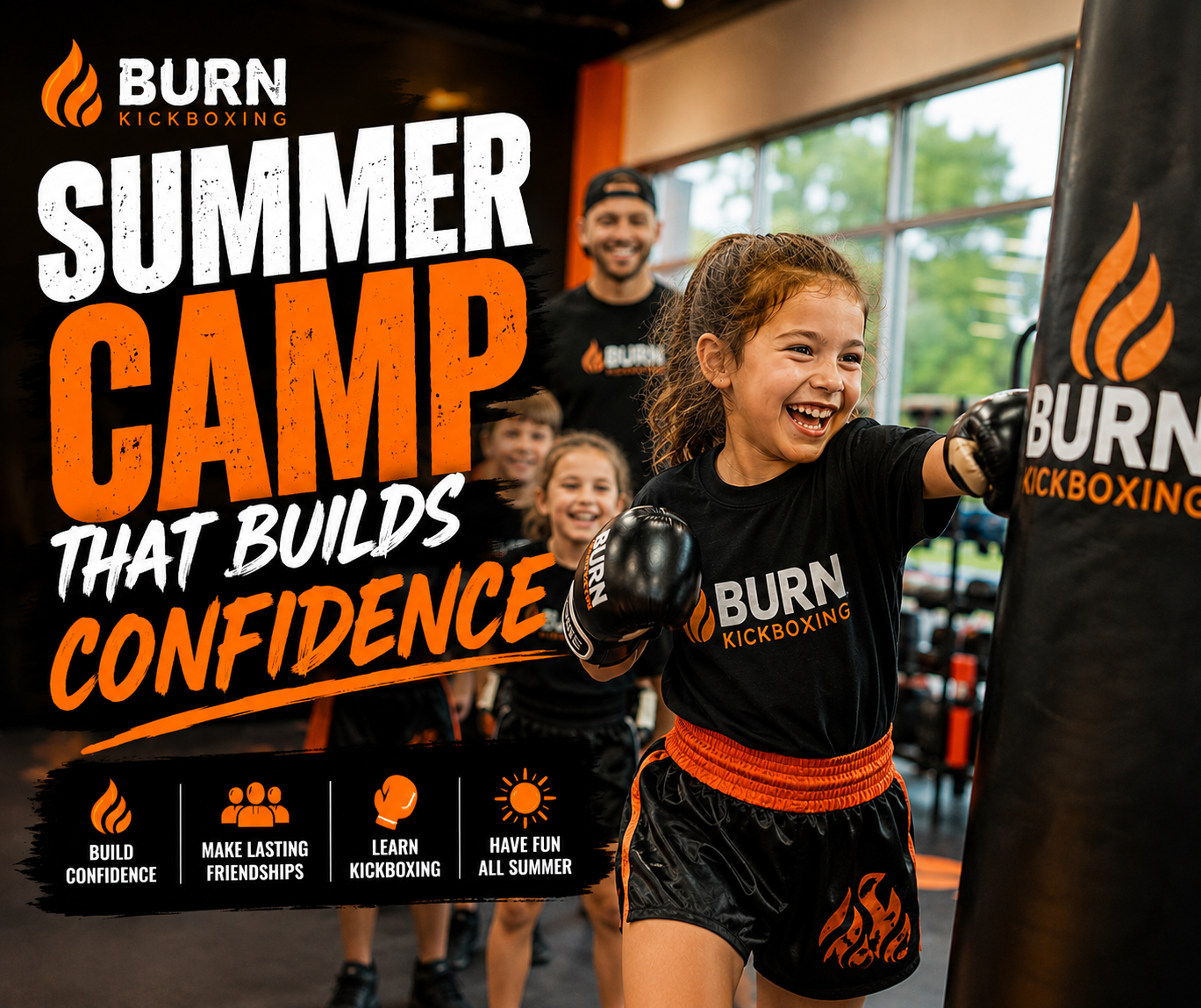 Burn Kickboxing - North Syracuse Facebook ad from May 13, 2026