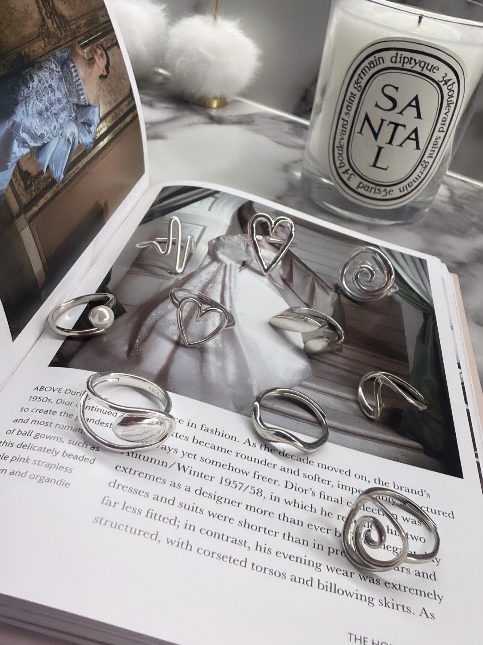 Amundra aesthetic jewelry Facebook ad: Цэвэр мөнгөн бөгж 65.0-120.0