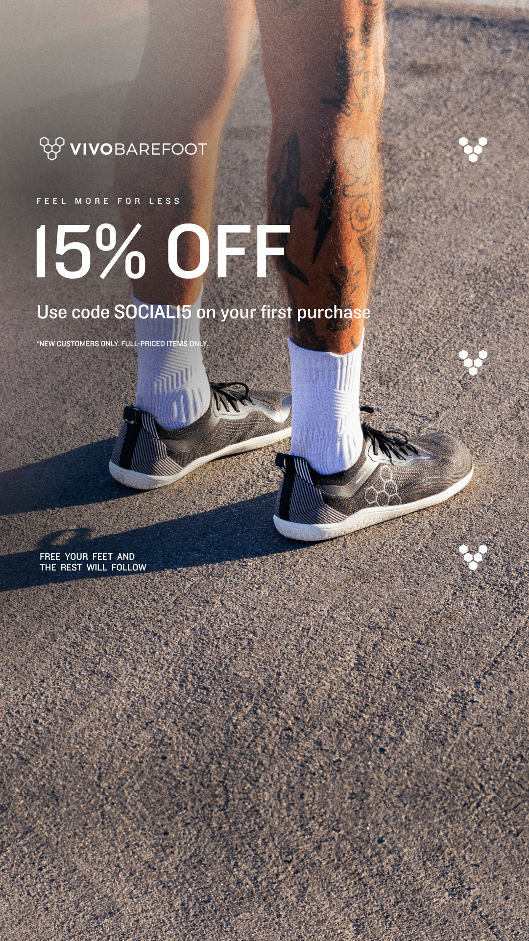 Vivobarefoot Facebook ad