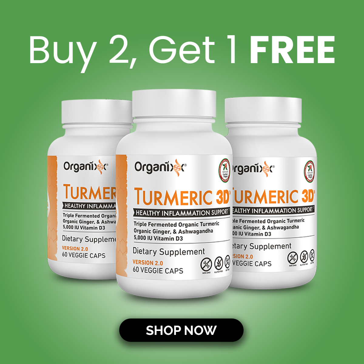 Organixx Facebook ad