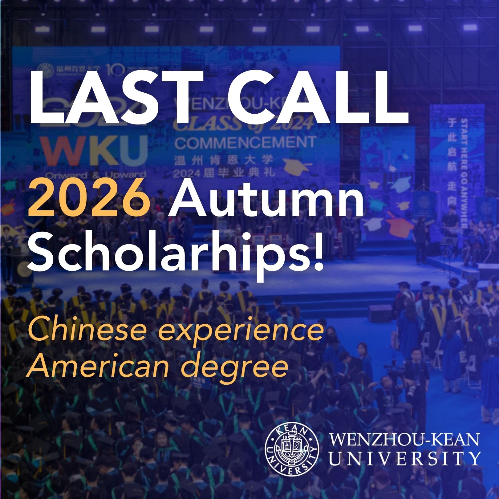 Wenzhou Kean University Admission Office Facebook ad