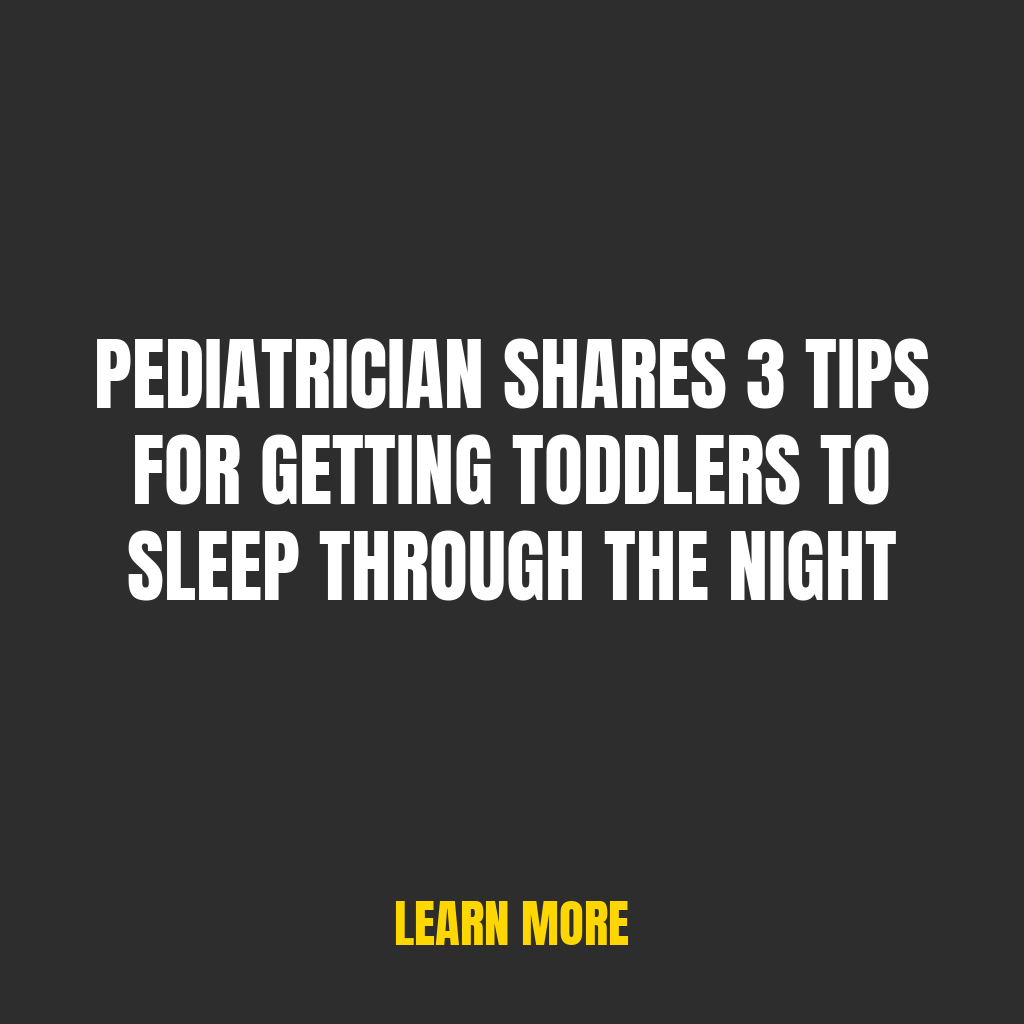 Quick Answers Facebook ad: Expert Pediatrician Sleep Tips for Toddlers