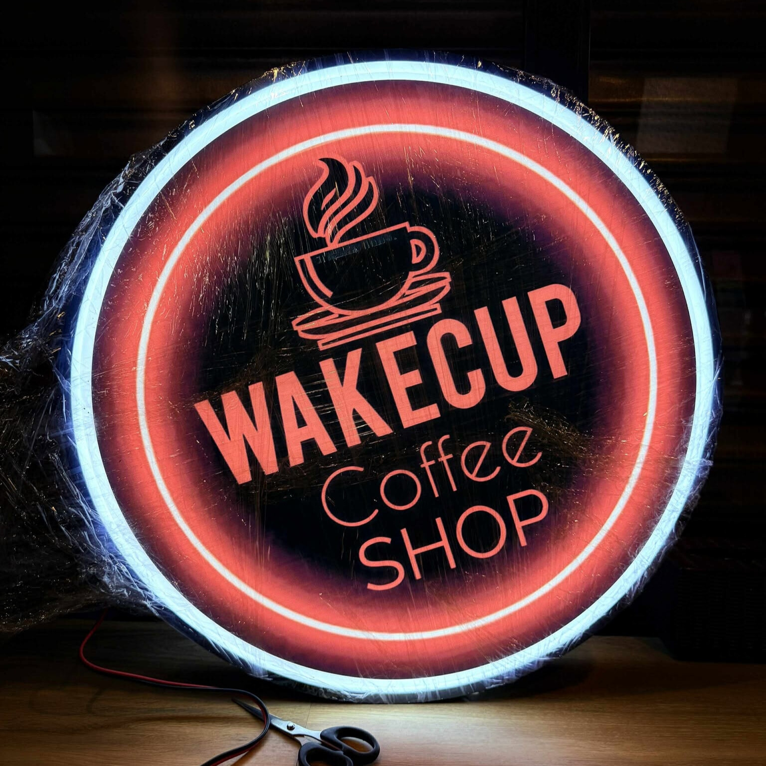 Amor Decor- Double Sided Lightbox Facebook ad: LET YOUR BRAND SHINE, DAY & NIGHT!