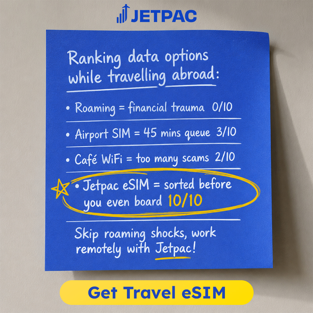 Jetpac Facebook ad