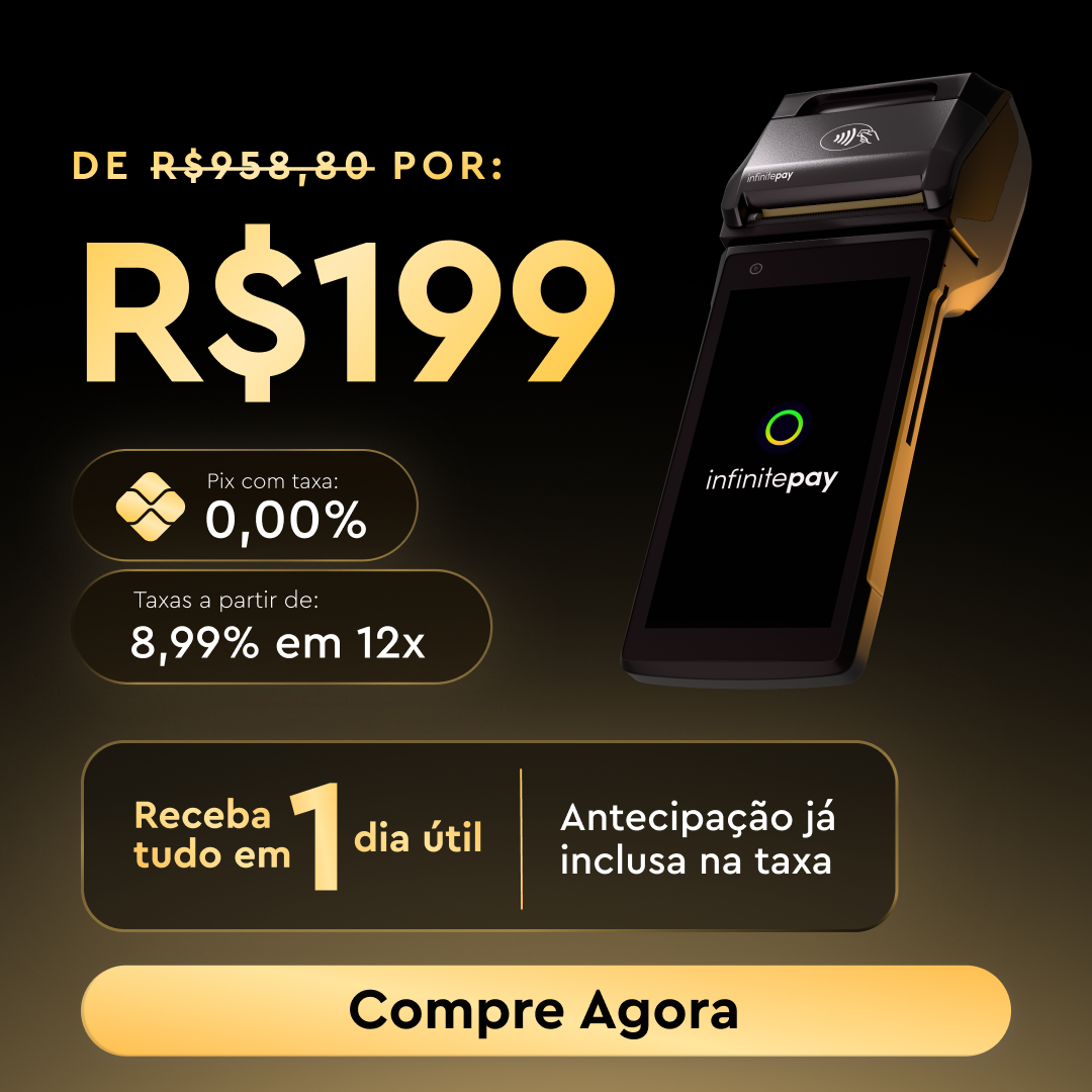 InfinitePay Facebook ad