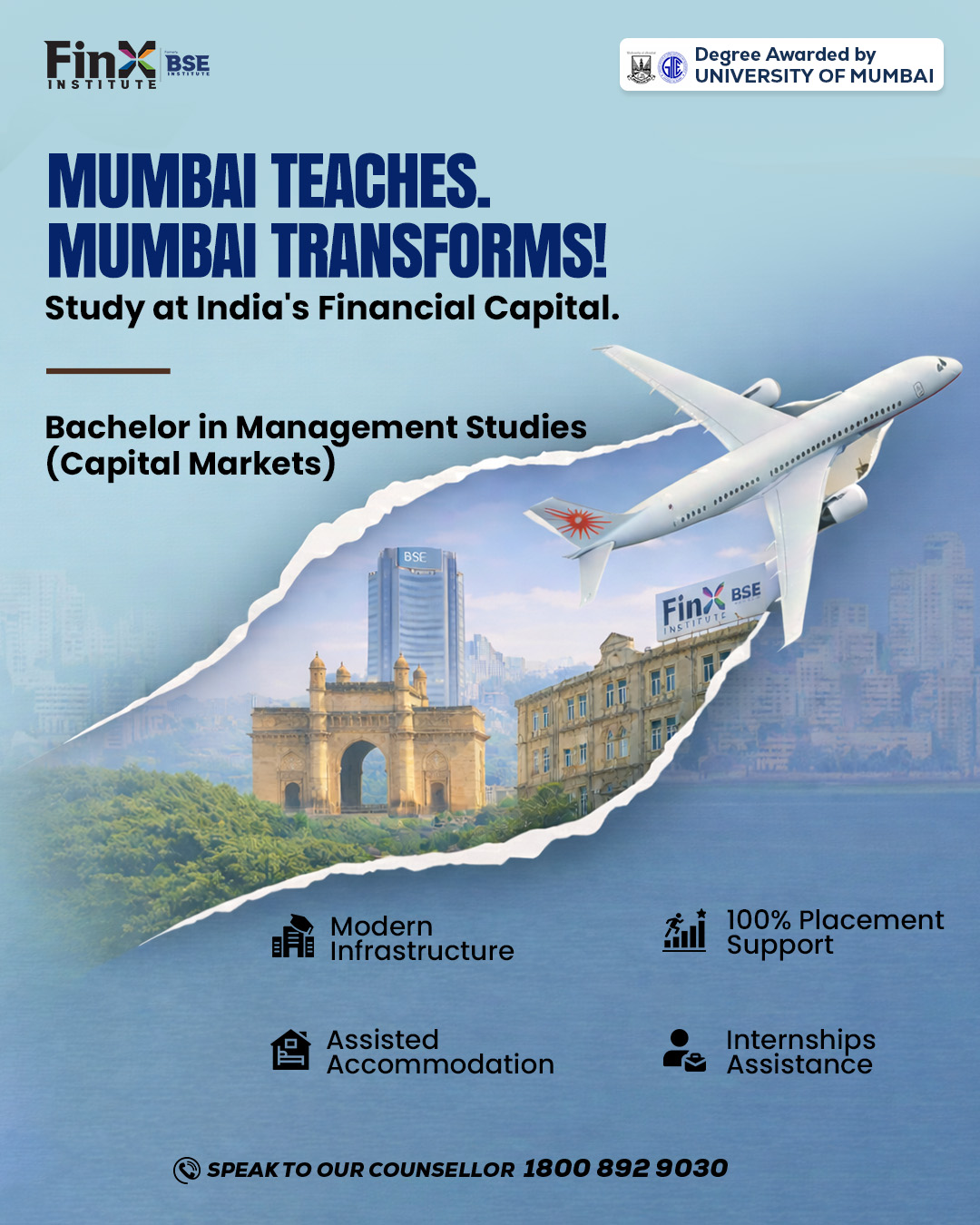 FinX Institute Facebook ad
