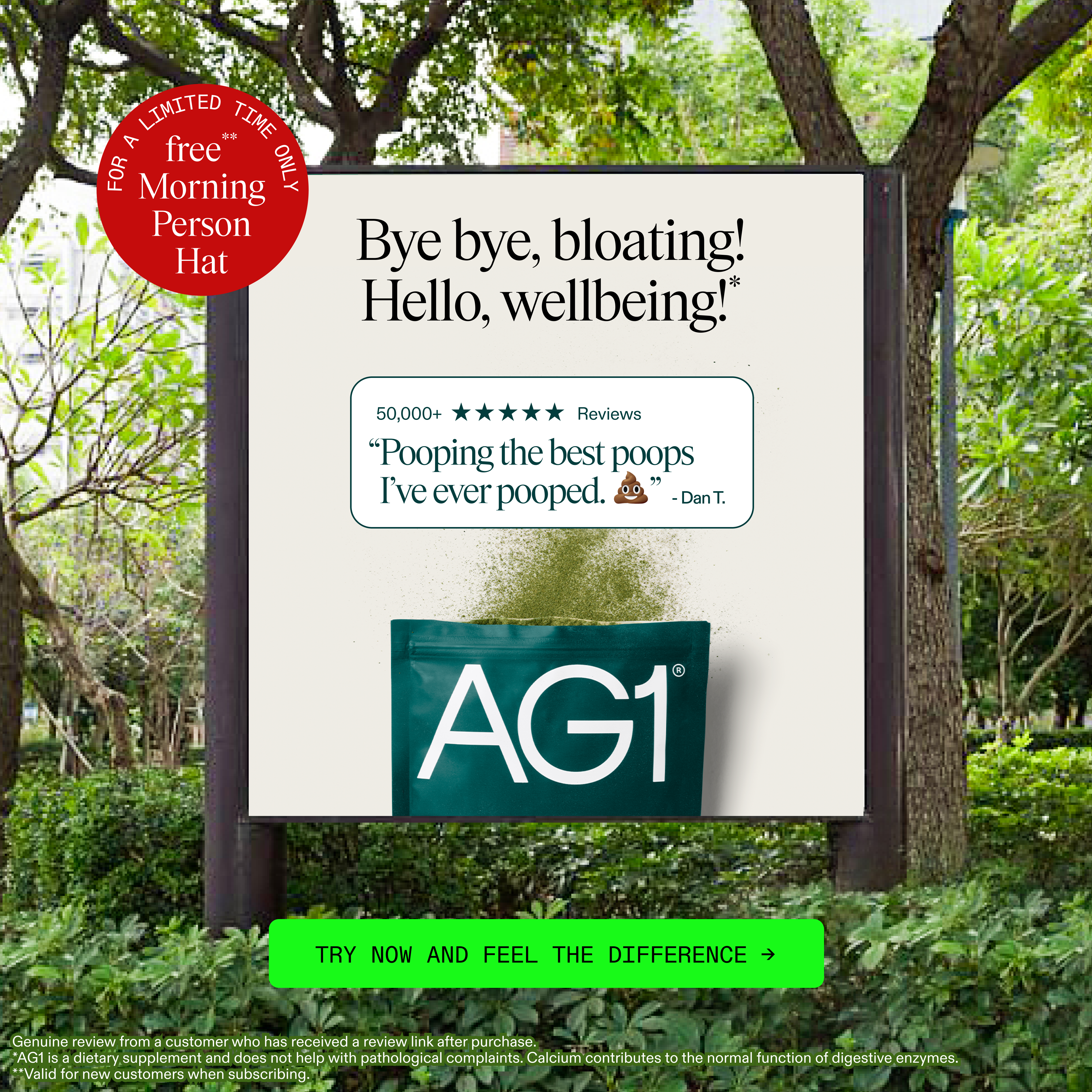 AG1 by Athletic Greens Facebook ad