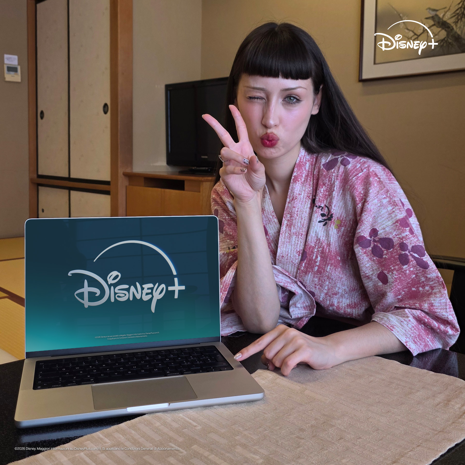Disney+ Facebook ad