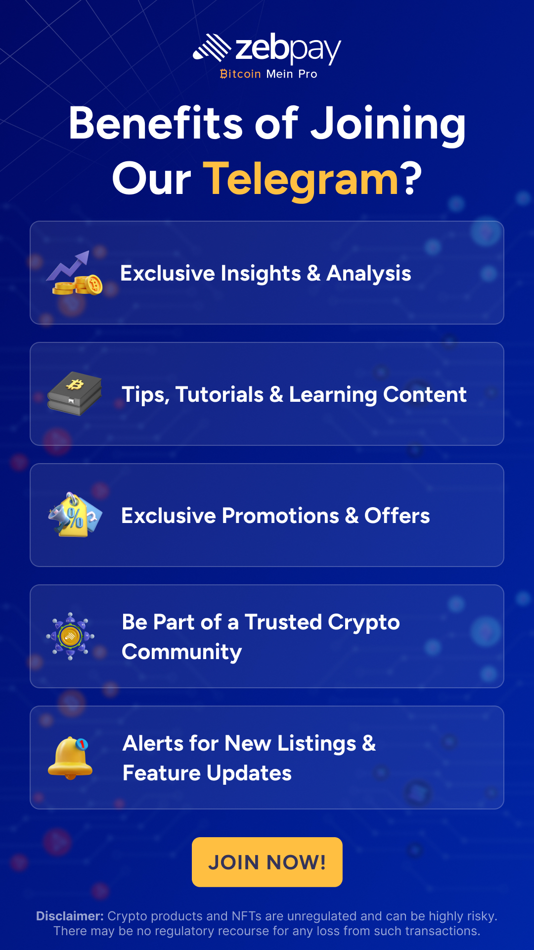 ZebPay Facebook ad