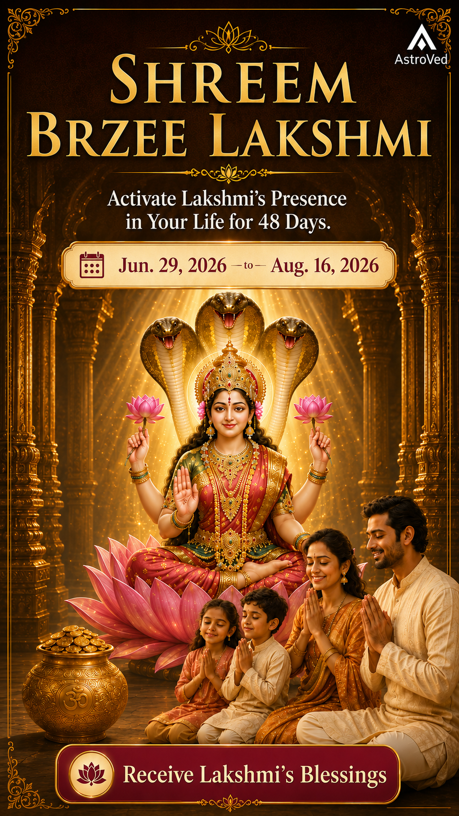 AstroVed Facebook ad from Jun 16, 2026