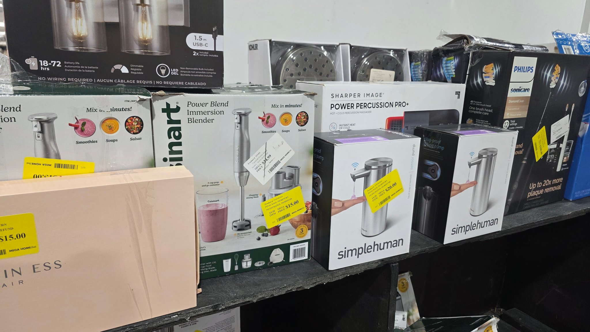 Mega Home Deals Facebook ad: Yellow tag sale this weekend @ Mega Home…