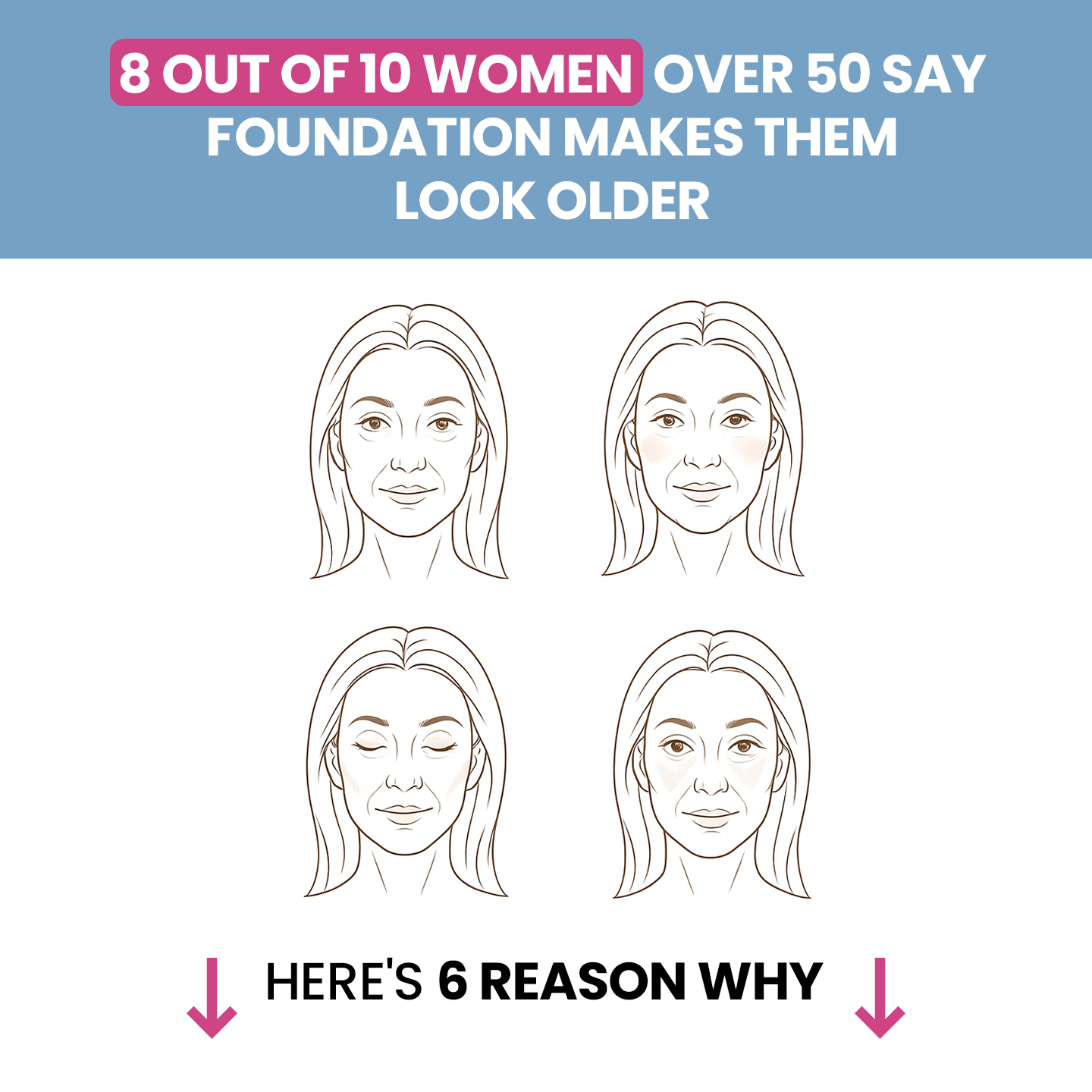 Makeup Hacks for Mature Women Facebook ad