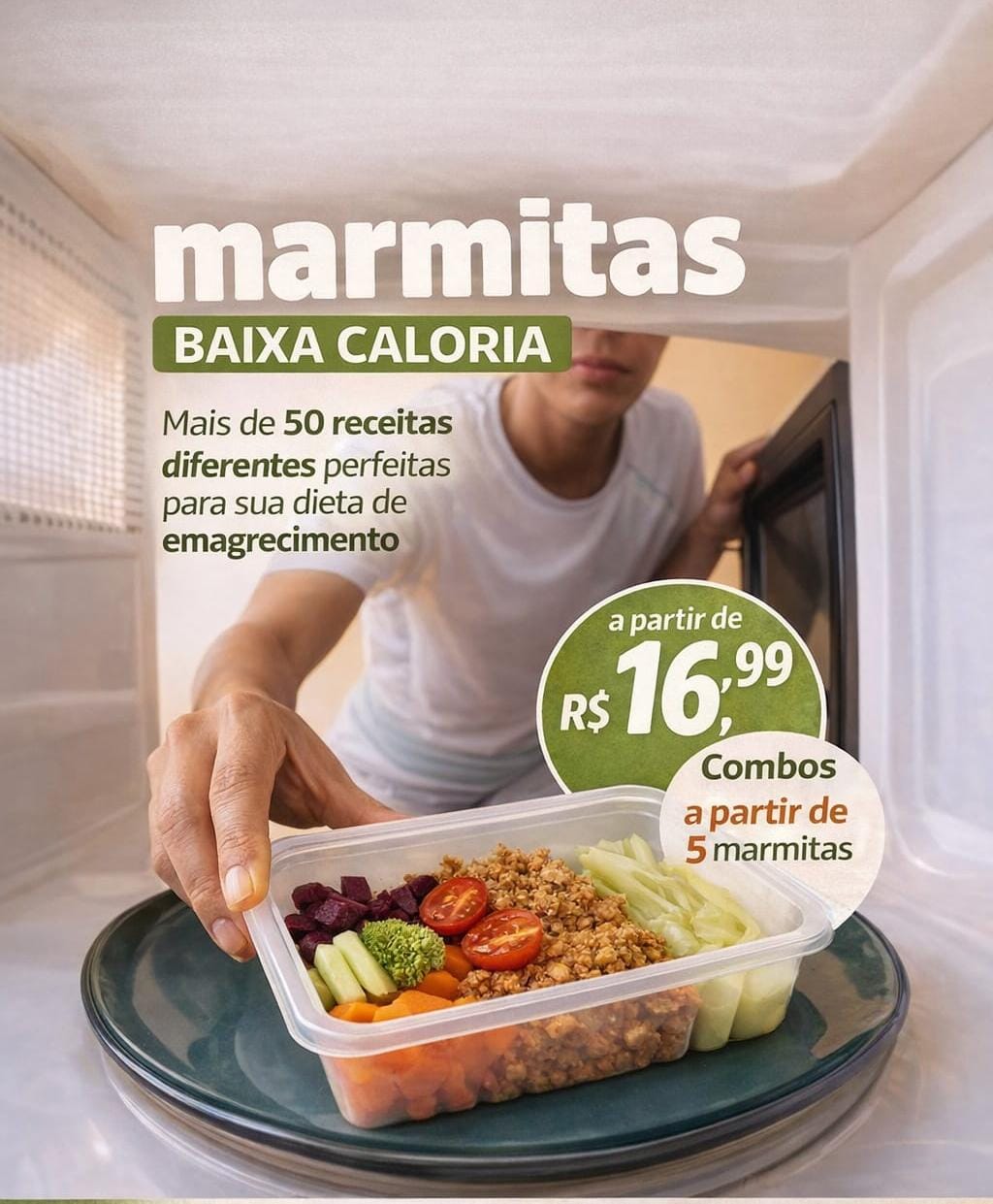 Cozinha Fit Teresina Facebook ad: Transforme sua alimentação com praticidade e sabor!