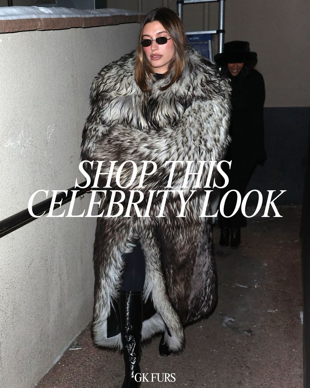 GK Furs Facebook ad: Fur, but make it fashion-editor approved.